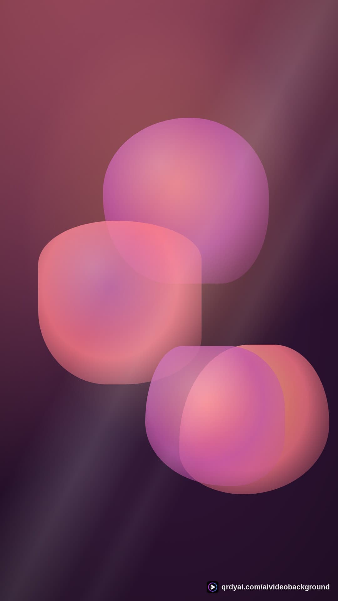 liquid melt portrait loop video background preview