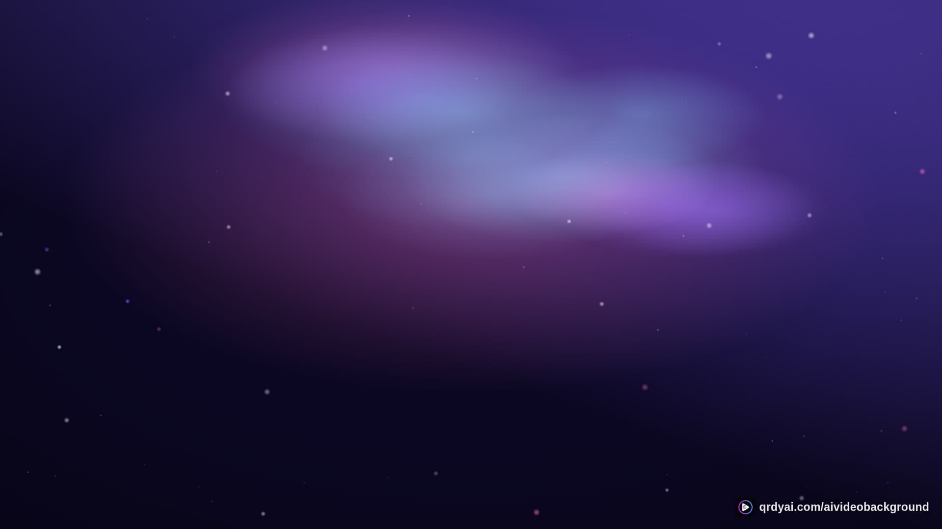 cosmos drift landscape loop video background preview