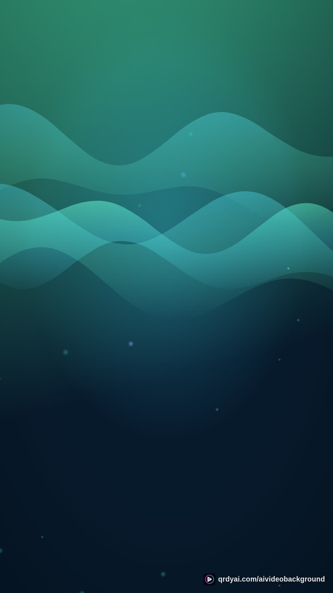 aurora breath portrait loop video background preview