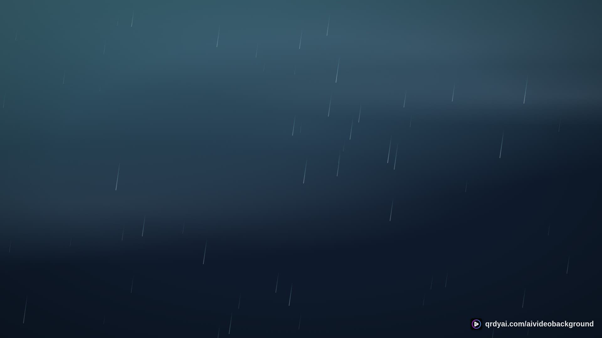 weather blue rain landscape loop video background preview