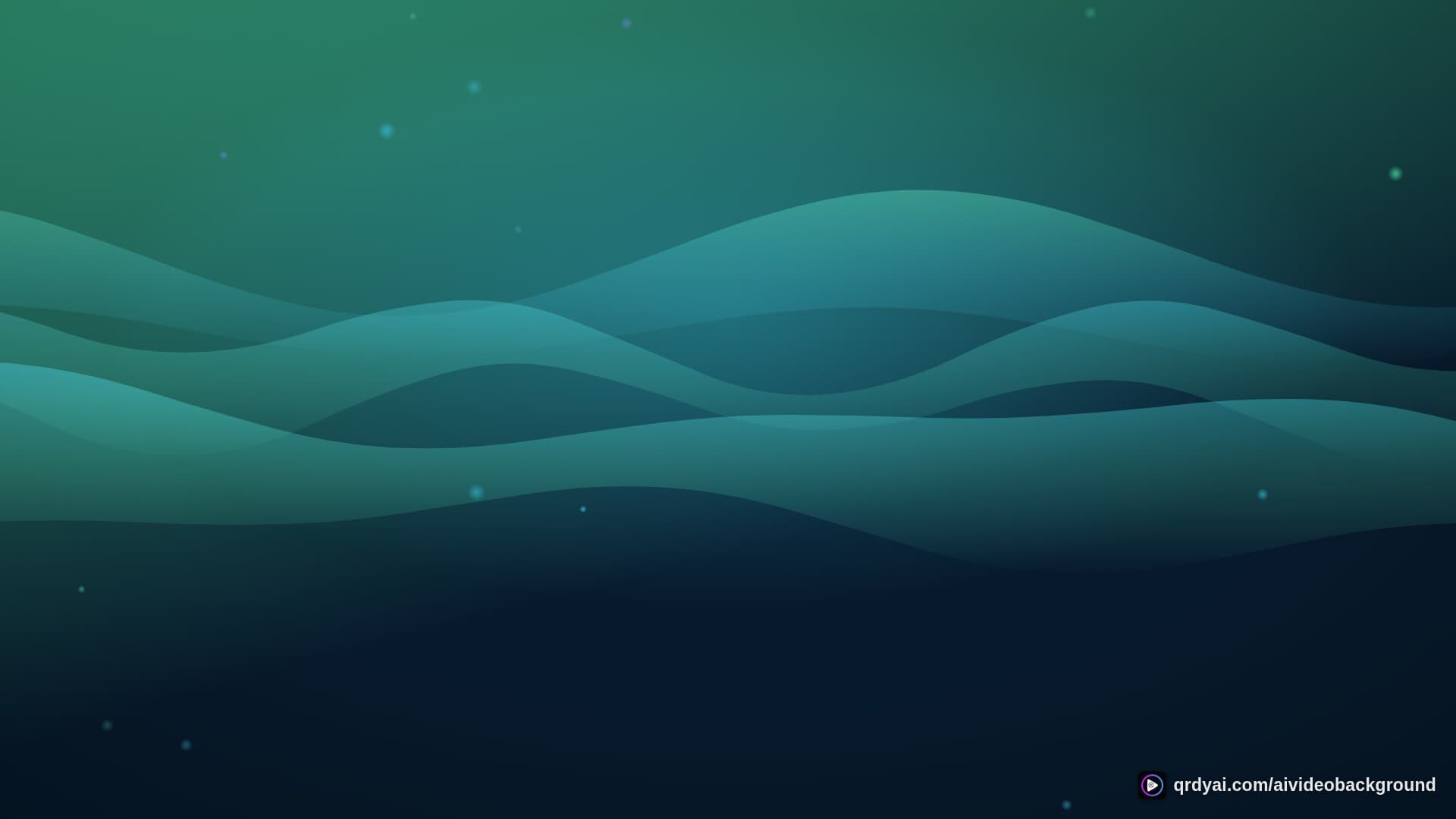 aurora breath landscape loop video background preview