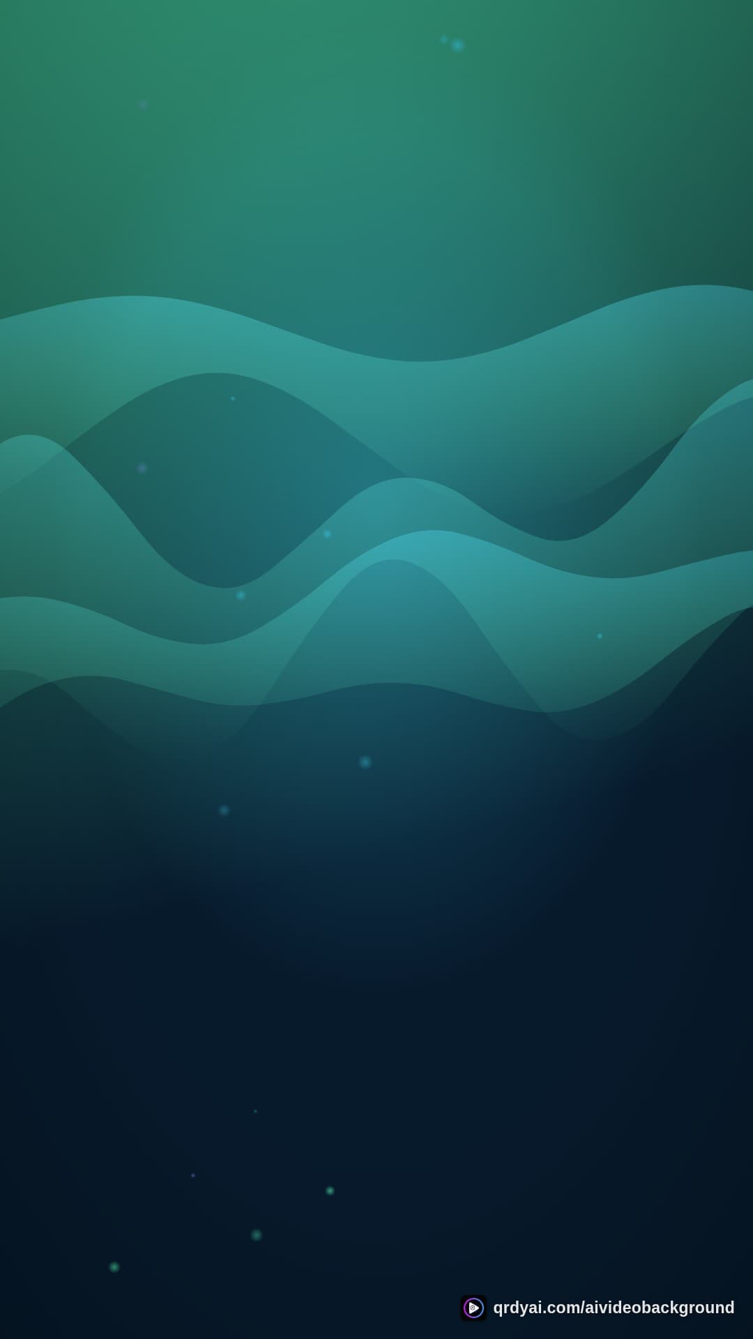 aurora breath portrait loop video background preview