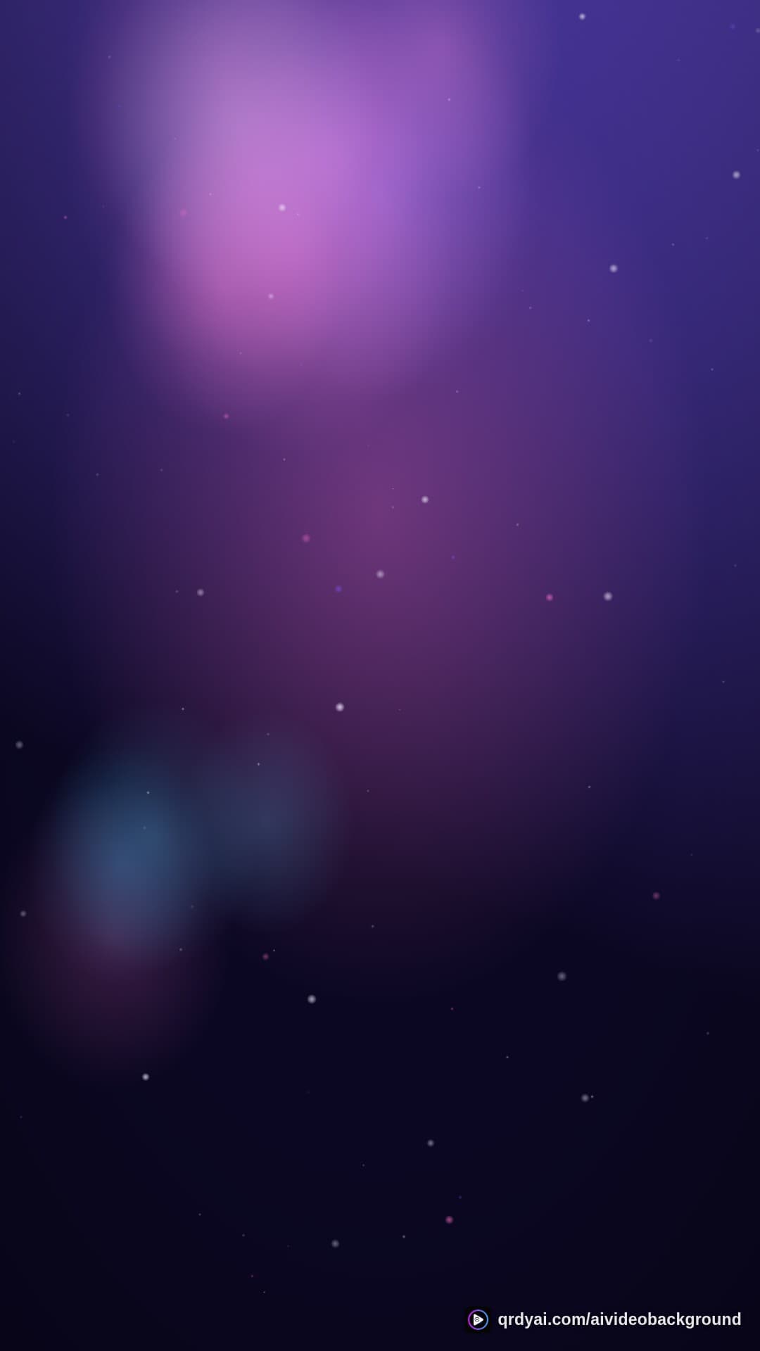 cosmos drift portrait loop video background preview