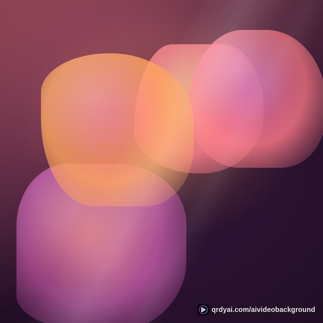 liquid melt square loop video background preview