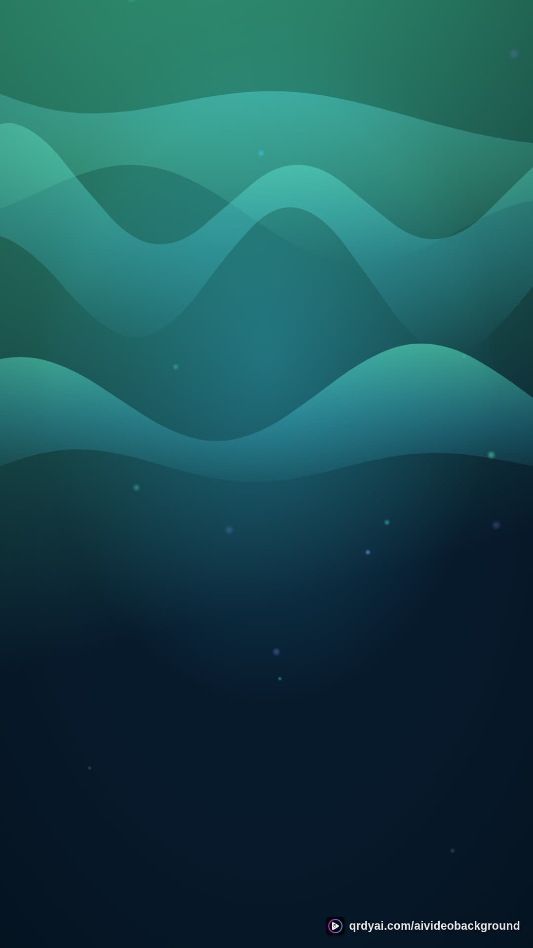 aurora breath portrait loop video background preview