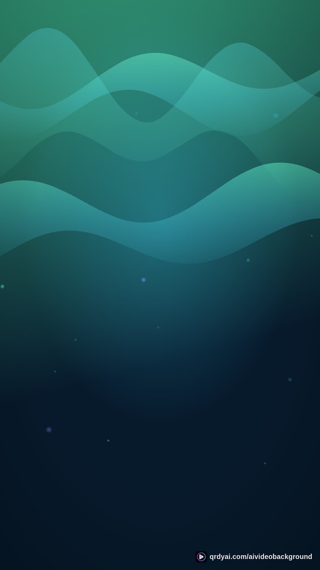 aurora breath portrait loop video background preview