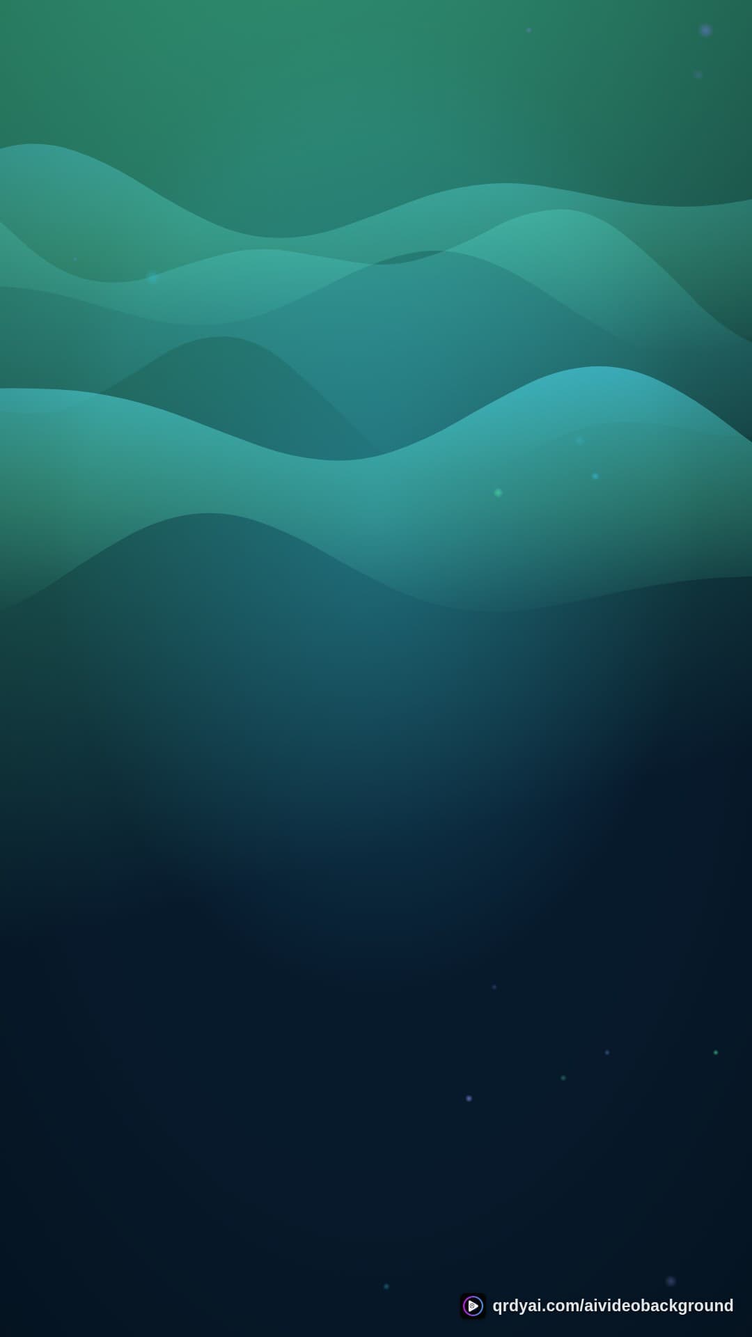 aurora breath portrait loop video background preview