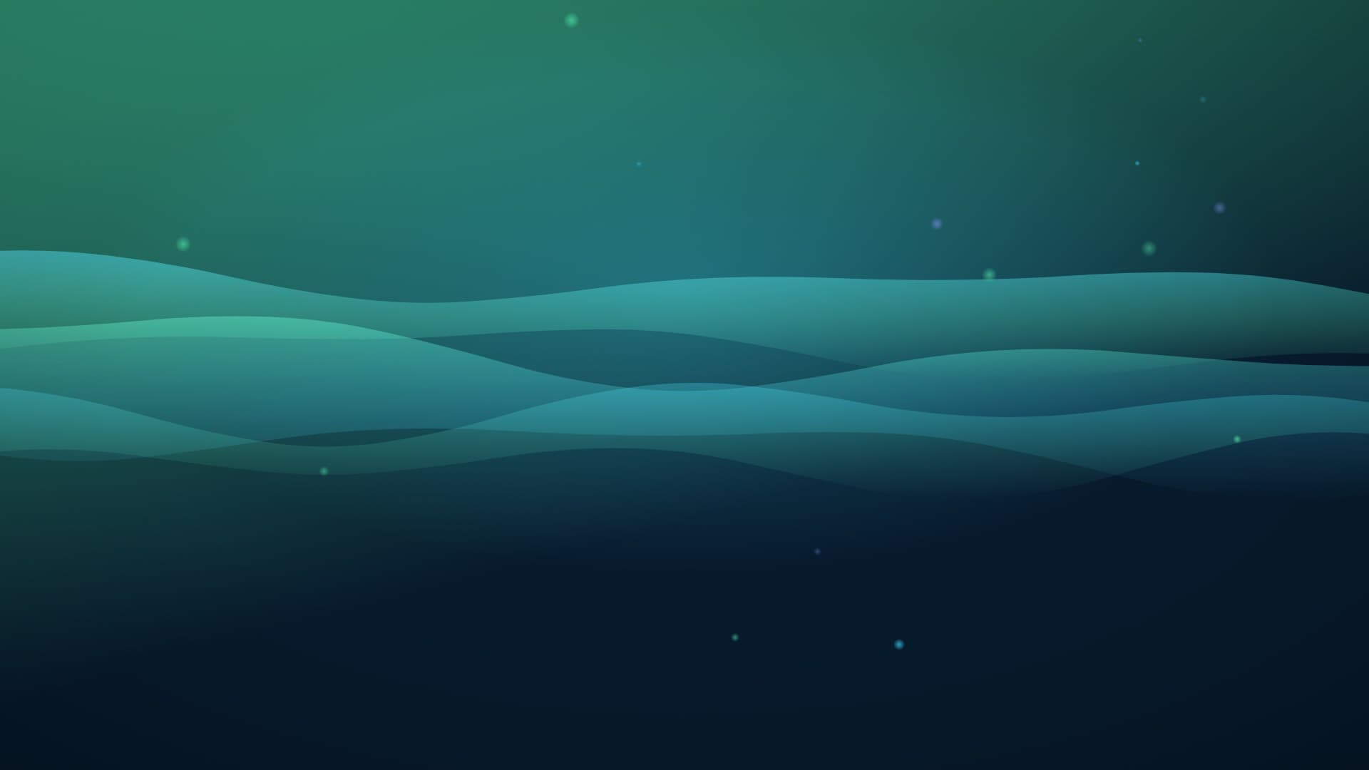 aurora breath landscape loop video background preview
