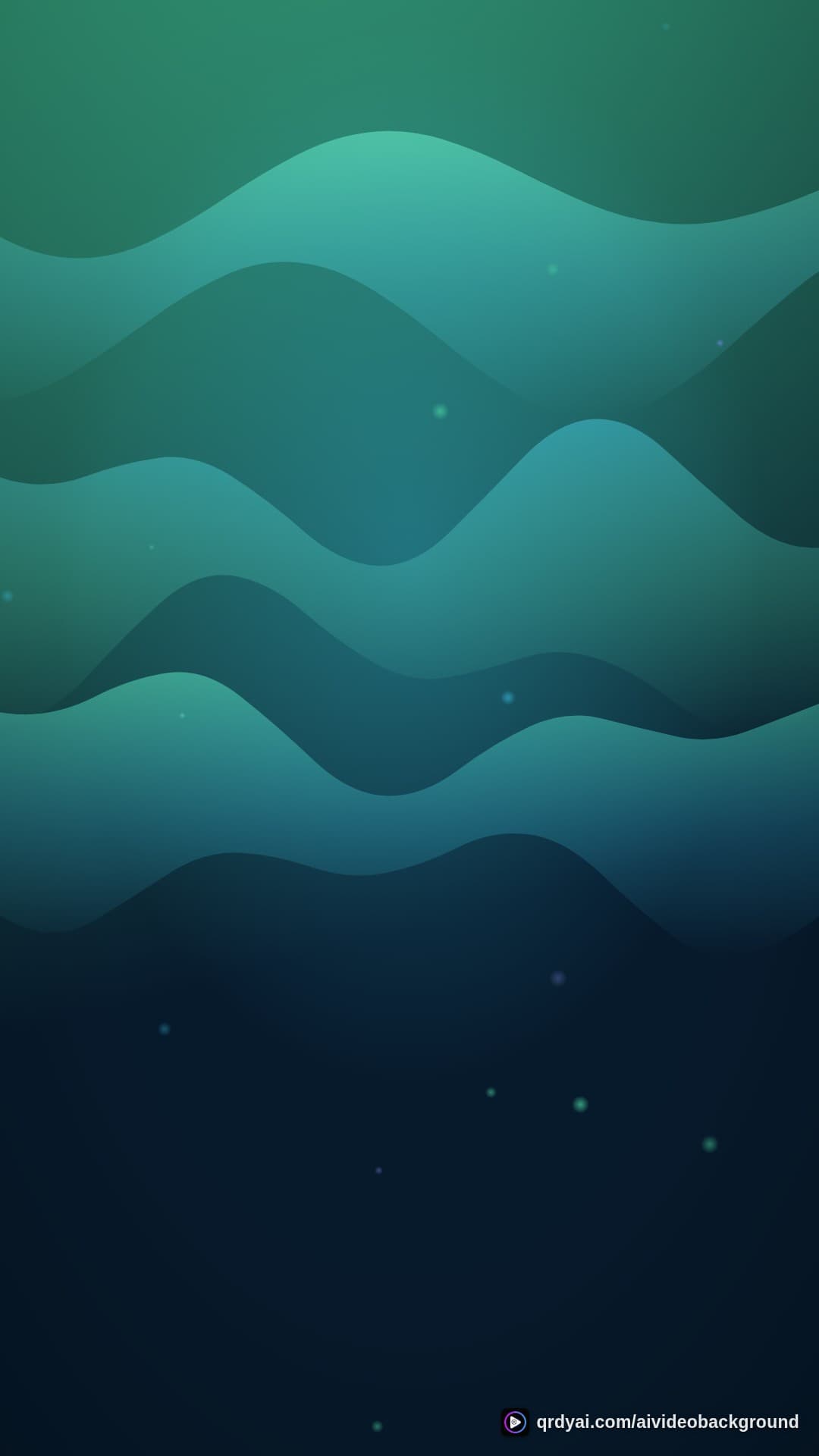 aurora breath portrait loop video background preview
