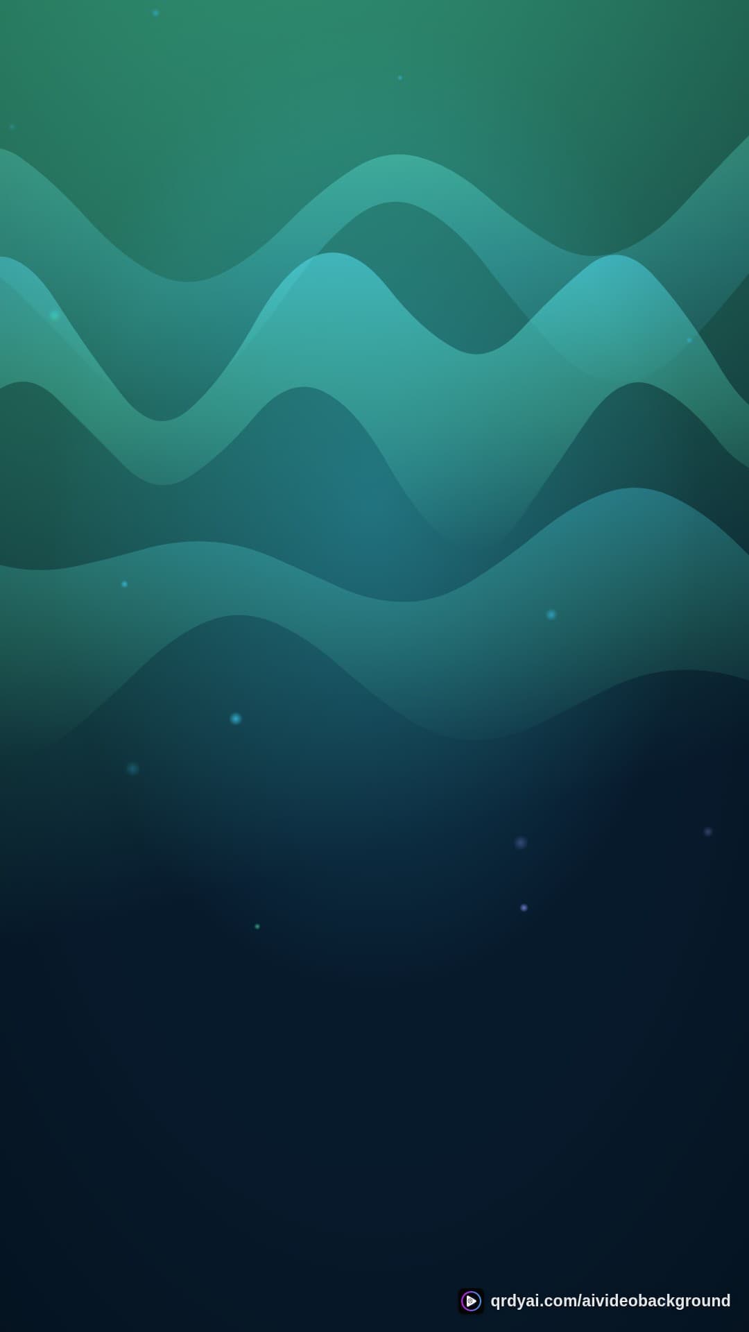 aurora breath portrait loop video background preview
