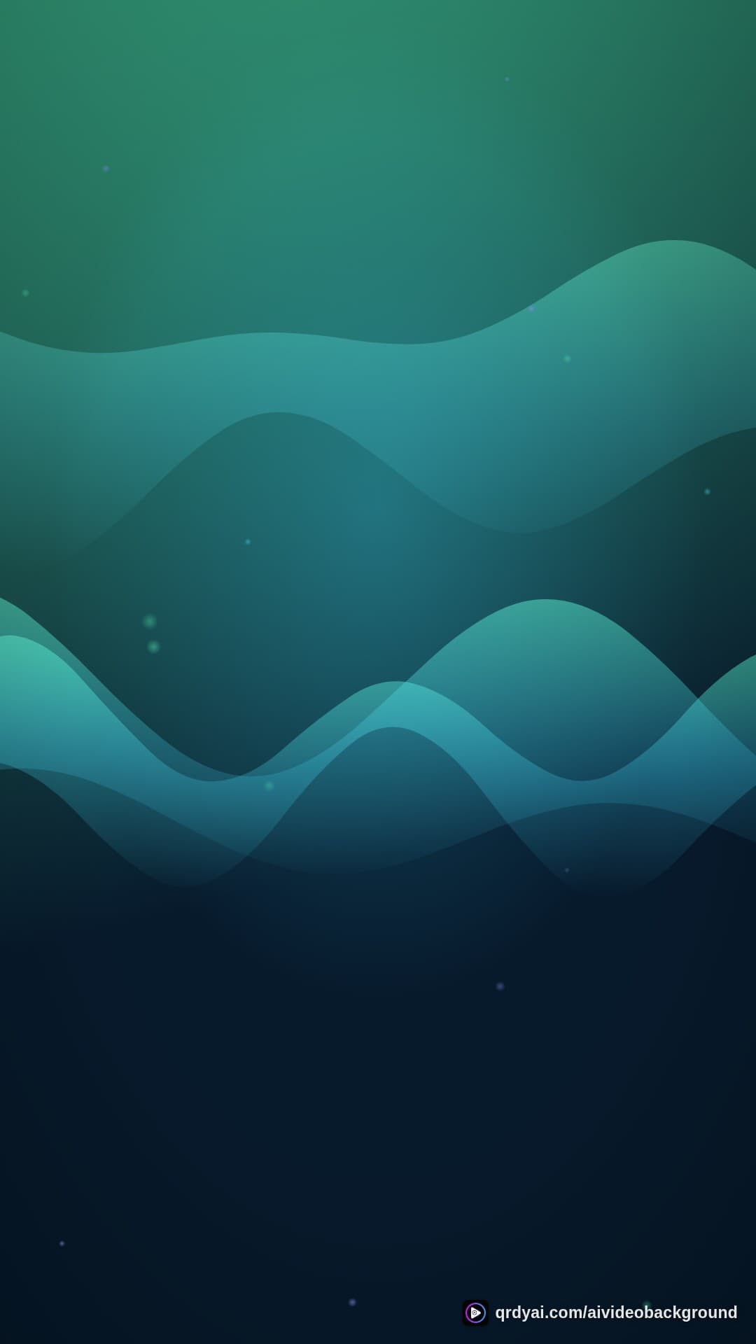 aurora breath portrait loop video background preview