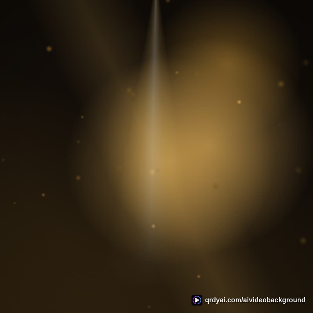 luxe gold square loop video background preview