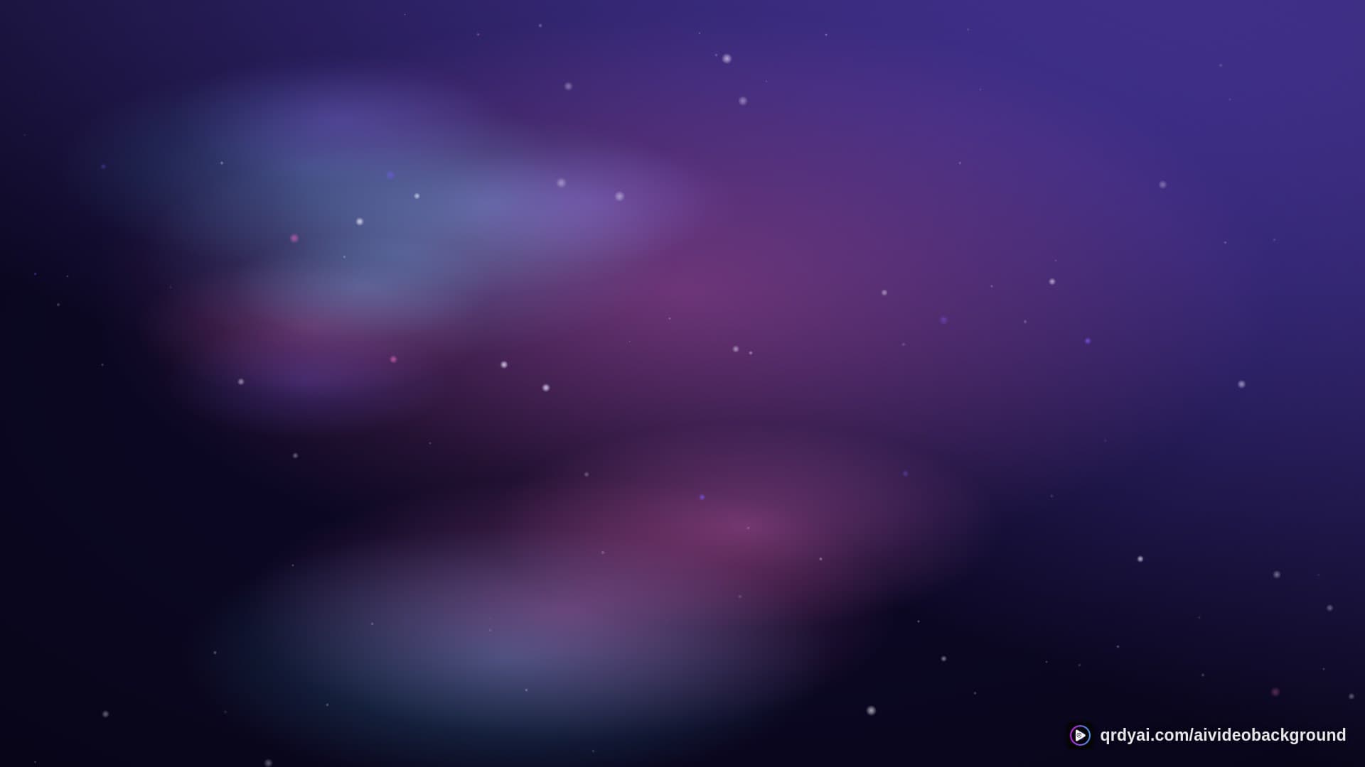 cosmos drift landscape loop video background preview