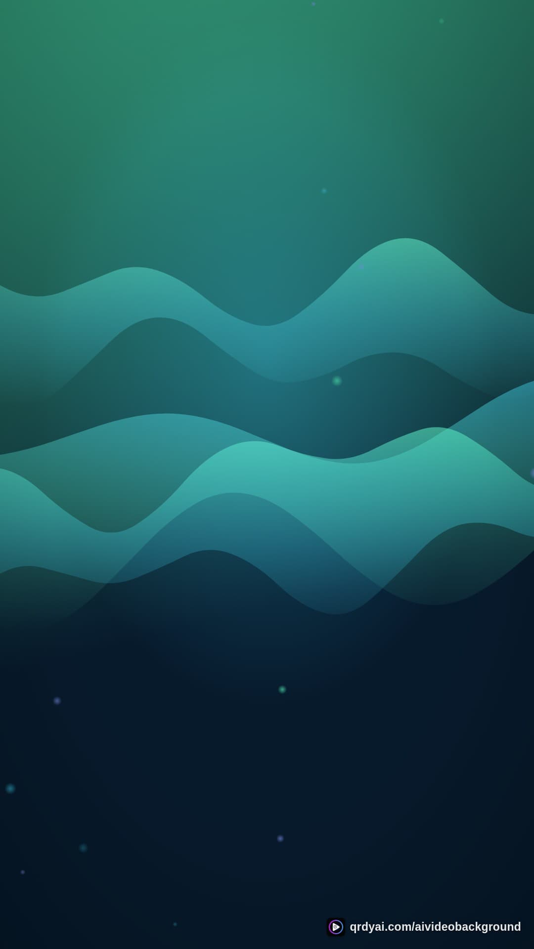 aurora breath portrait loop video background preview