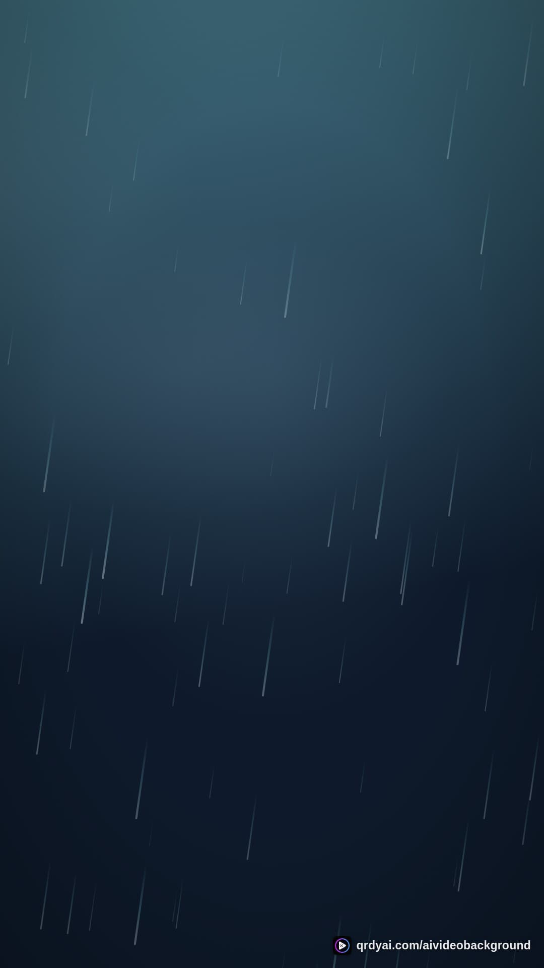 weather blue rain portrait loop video background preview