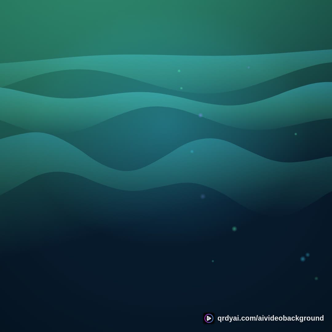 aurora breath square loop video background preview