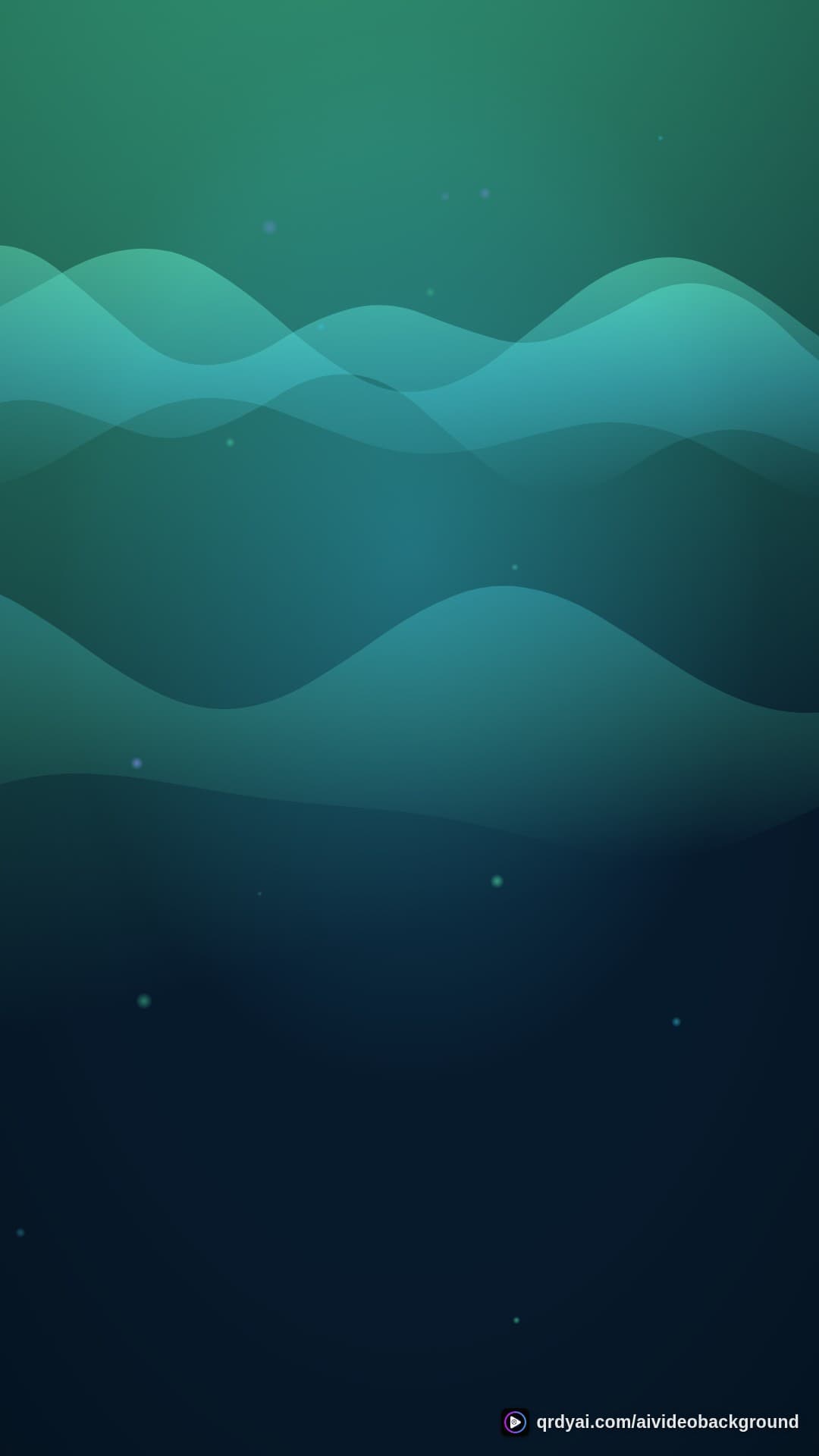 aurora breath portrait loop video background preview