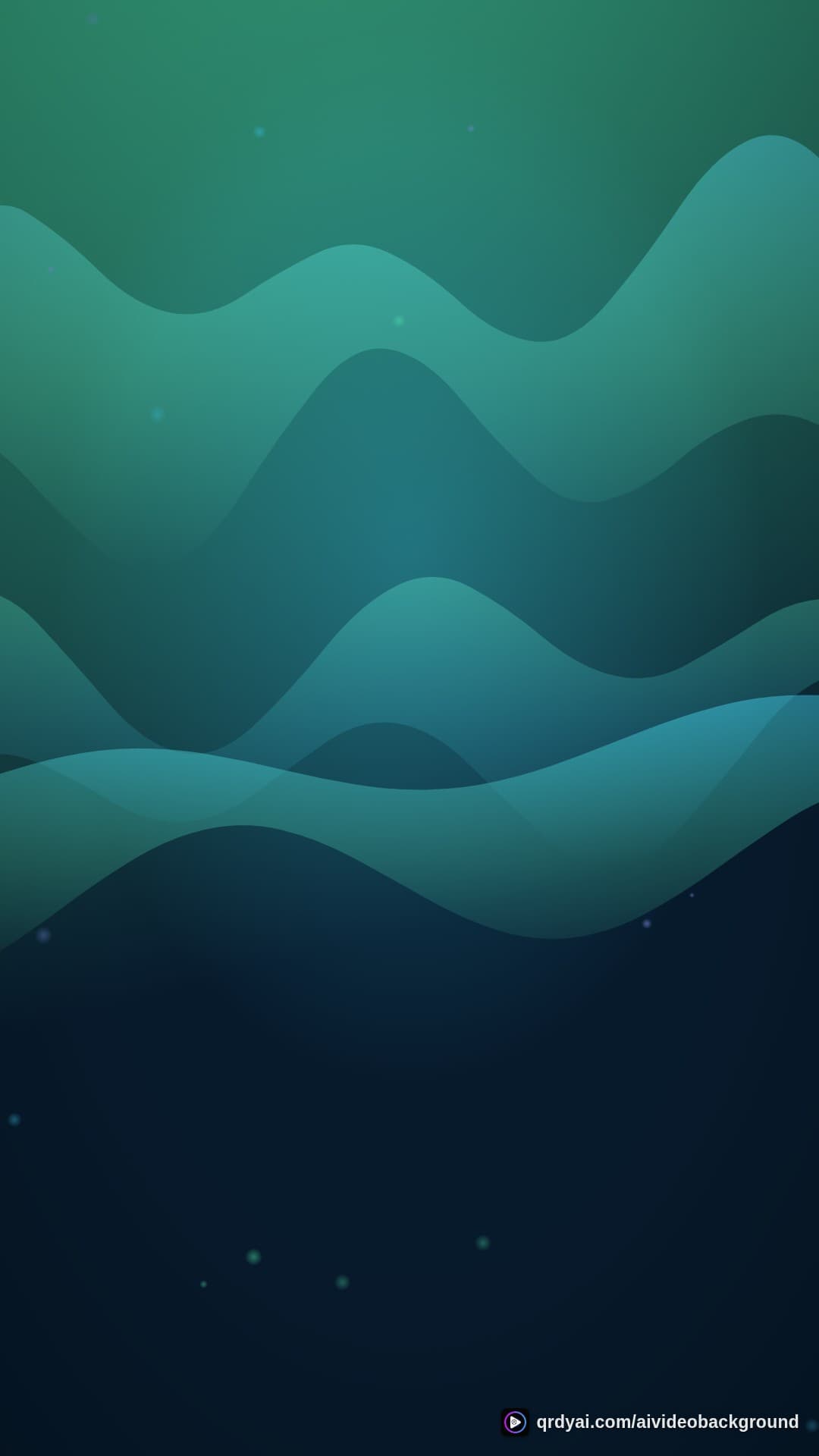 aurora breath portrait loop video background preview