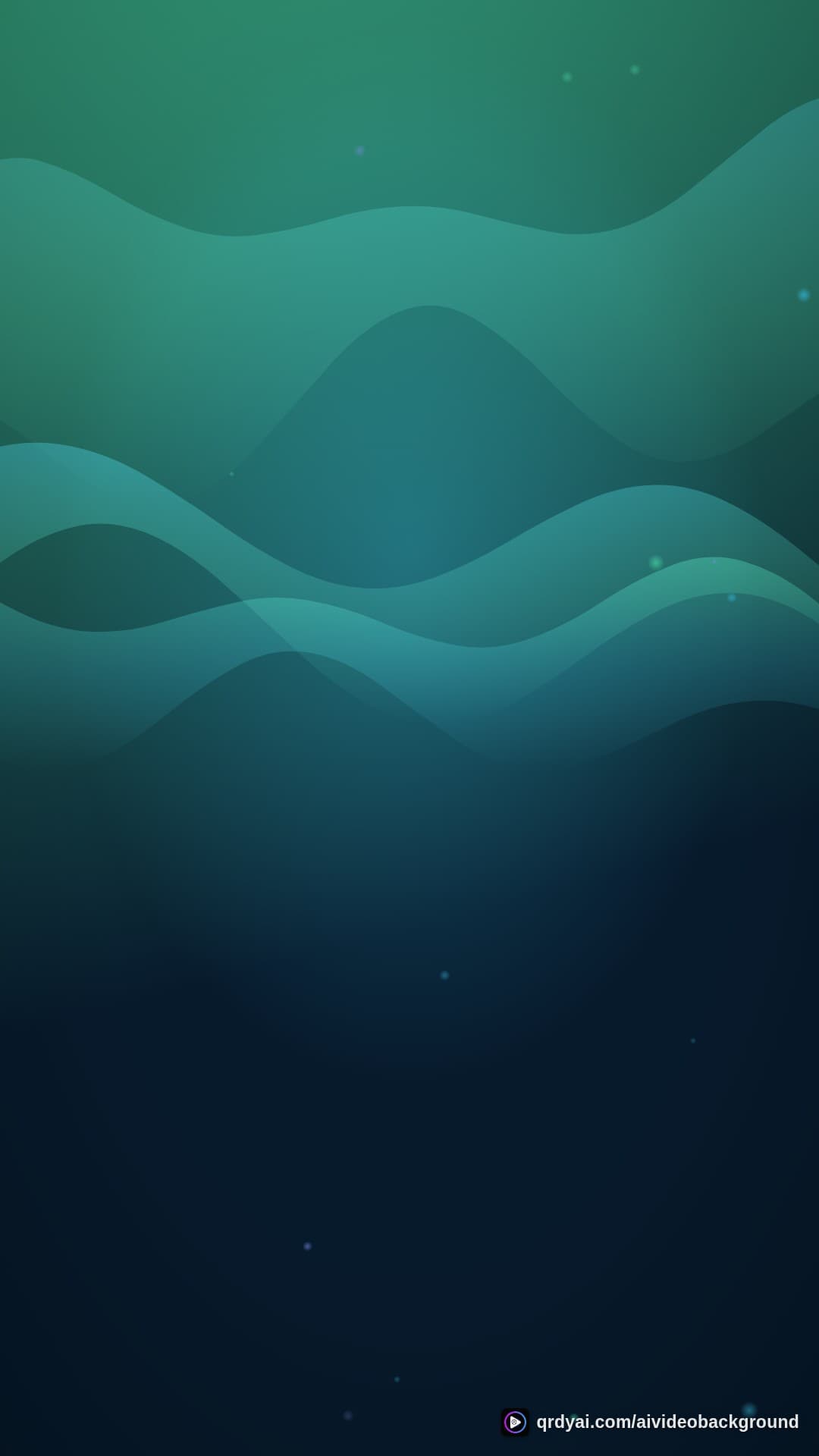 aurora breath portrait loop video background preview