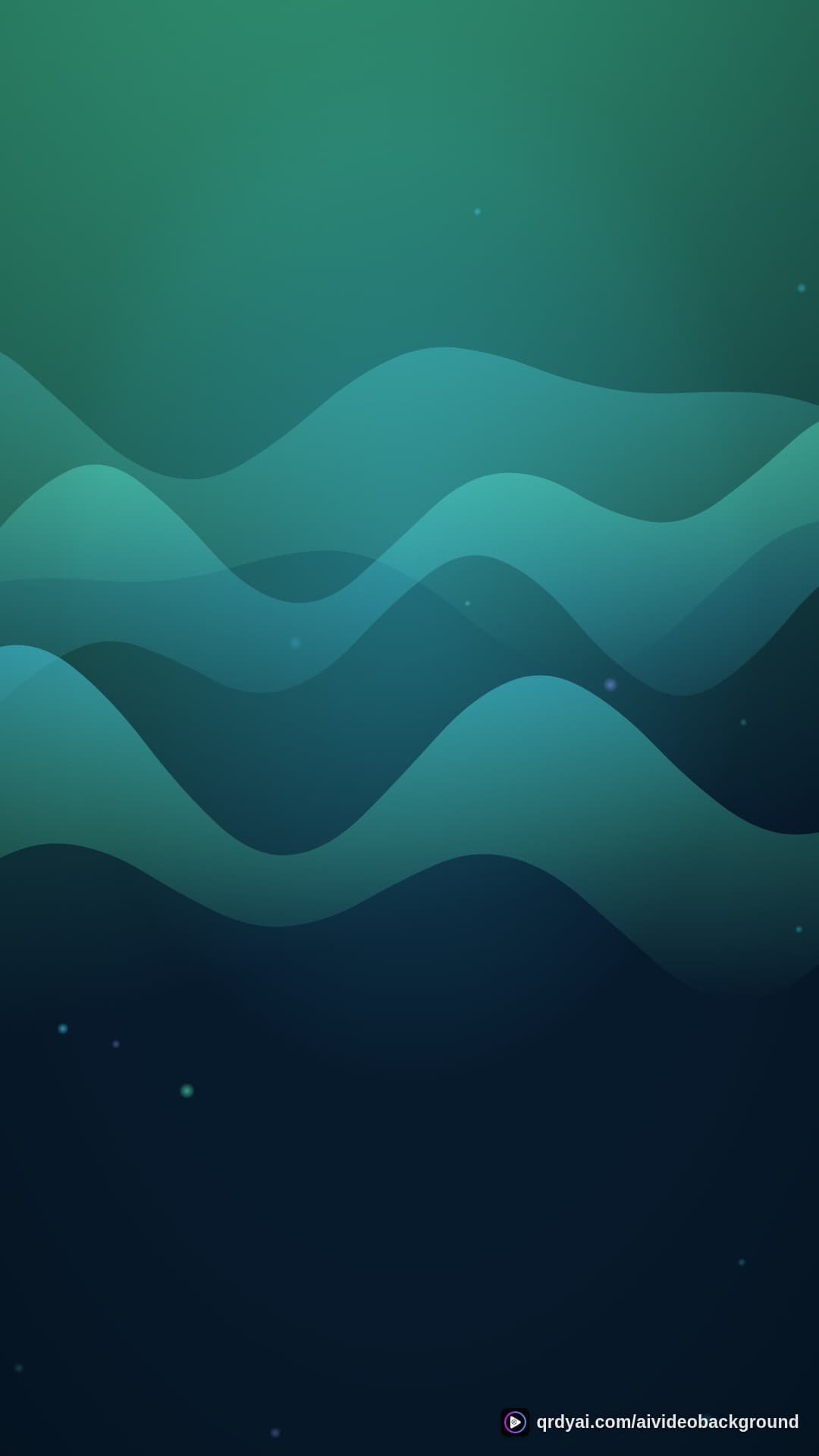 aurora breath portrait loop video background preview