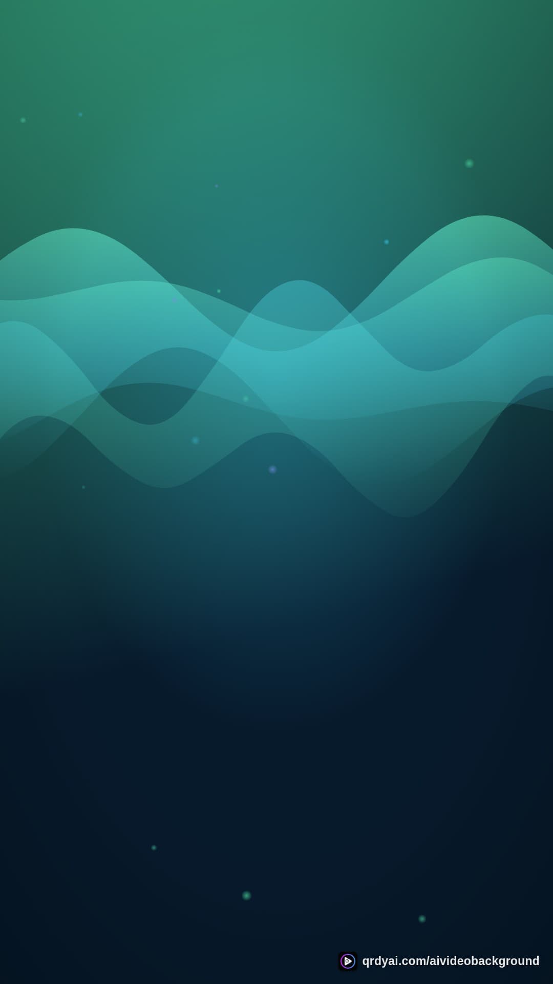 aurora breath portrait loop video background preview