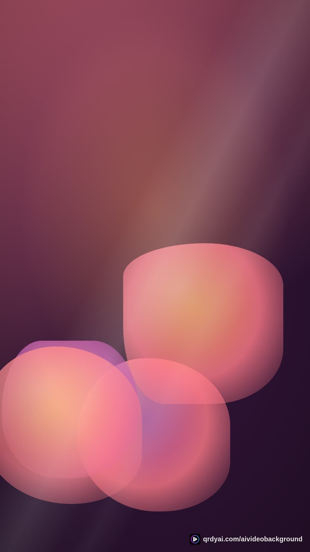liquid melt portrait loop video background preview