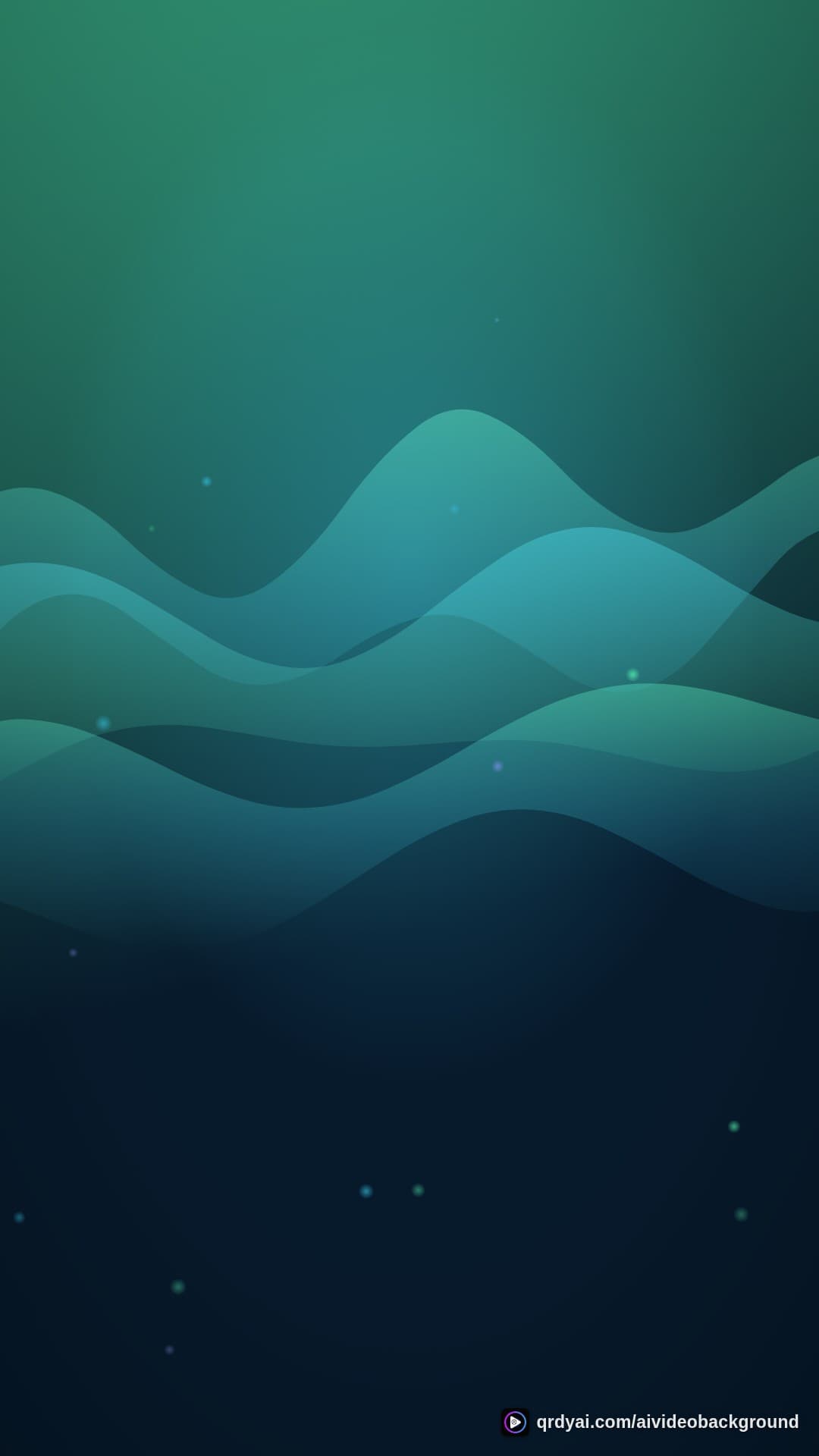 aurora breath portrait loop video background preview