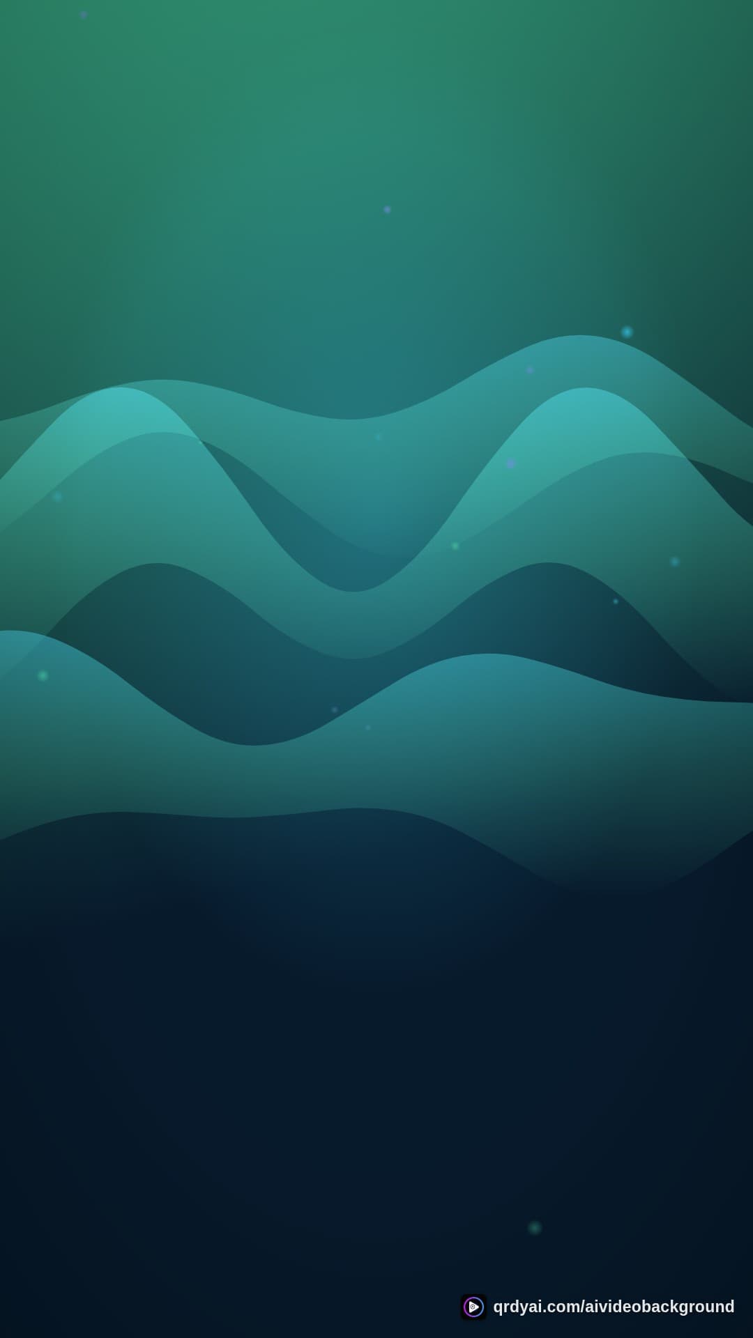aurora breath portrait loop video background preview