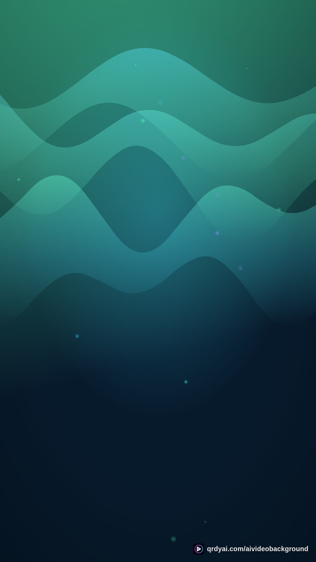 aurora breath portrait loop video background preview