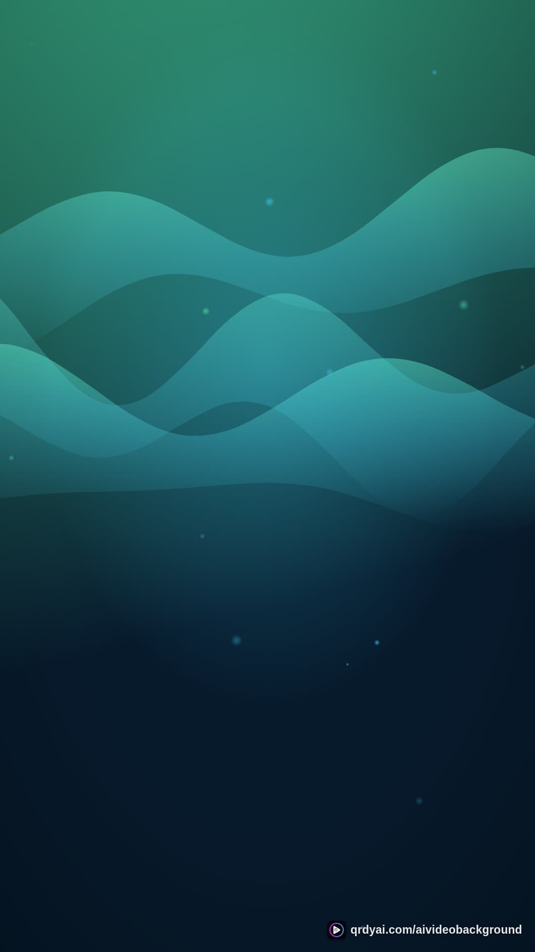 aurora breath portrait loop video background preview