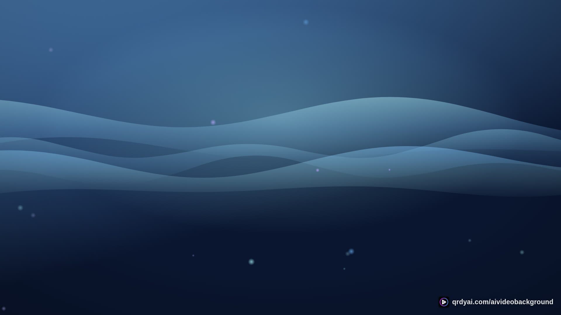 aurora breath landscape loop video background preview