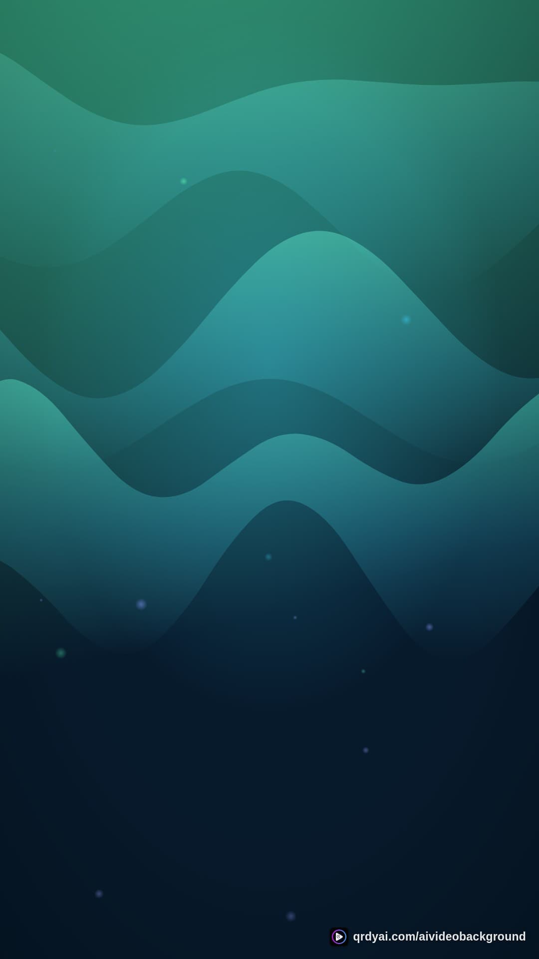 aurora breath portrait loop video background preview