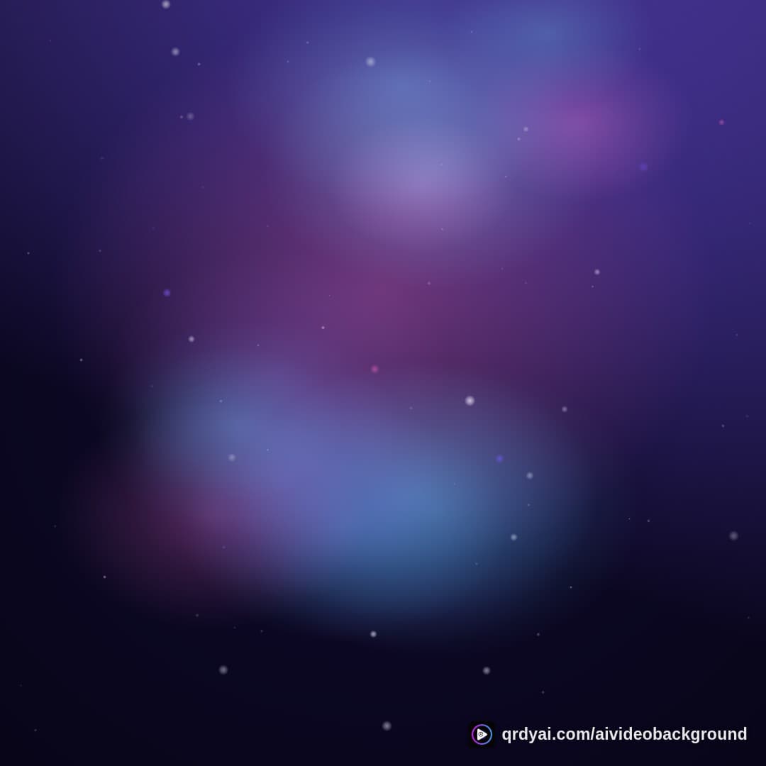 cosmos drift square loop video background preview