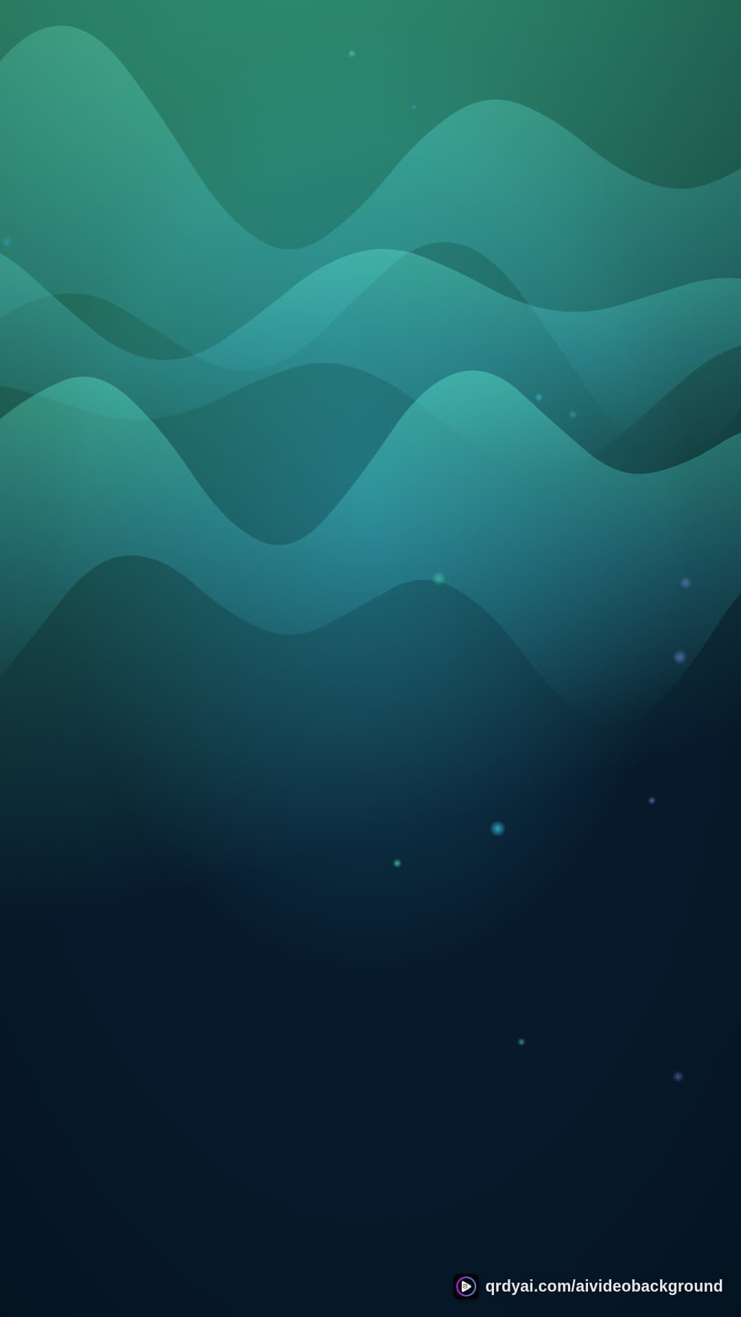 aurora breath portrait loop video background preview
