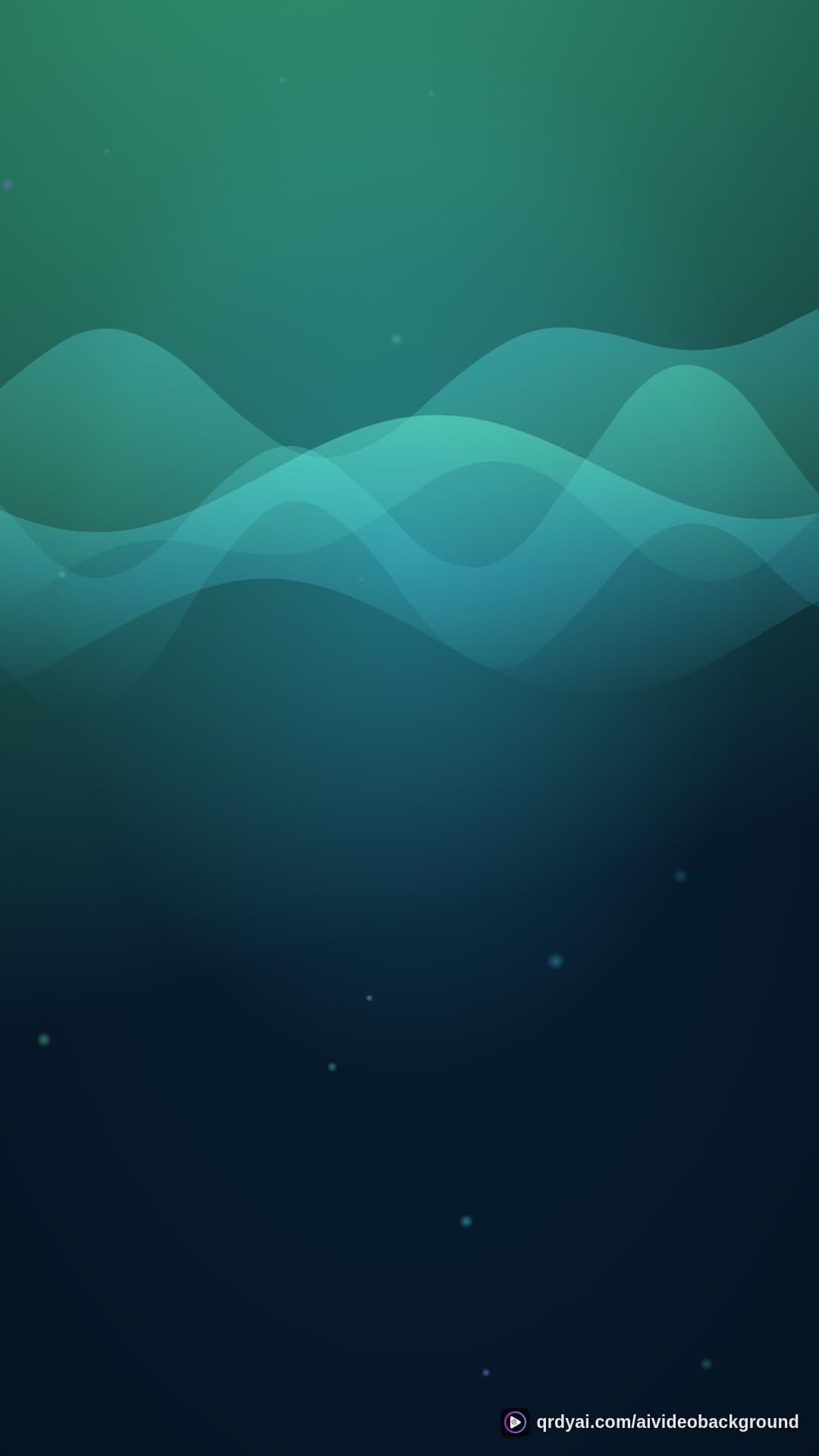 aurora breath portrait loop video background preview