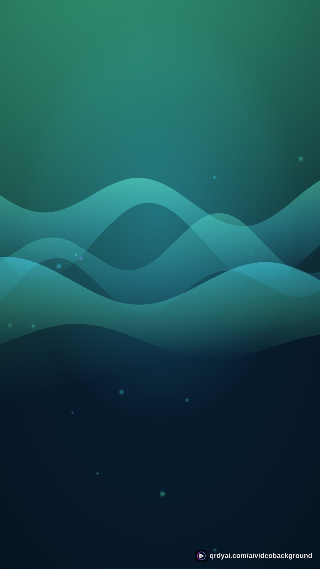 aurora breath portrait loop video background preview