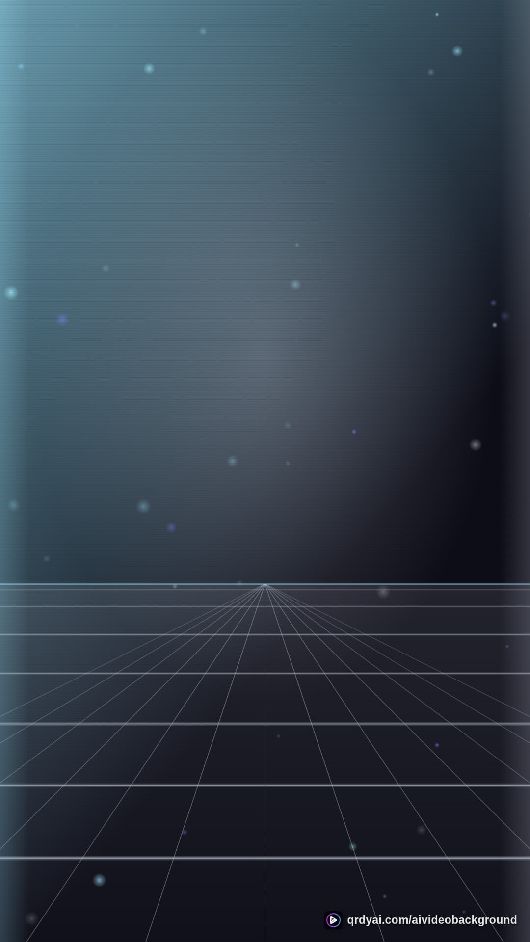 retro y2k chrome portrait loop video background preview