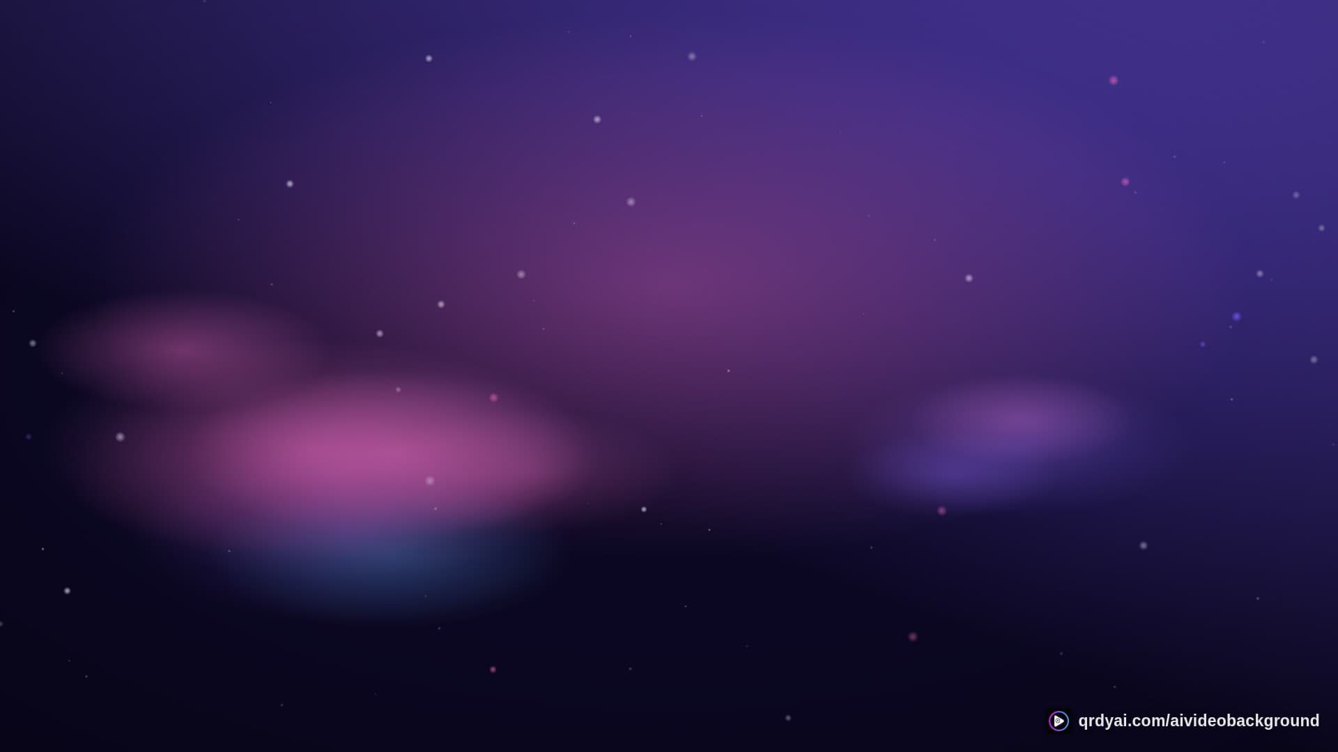 cosmos drift landscape loop video background preview
