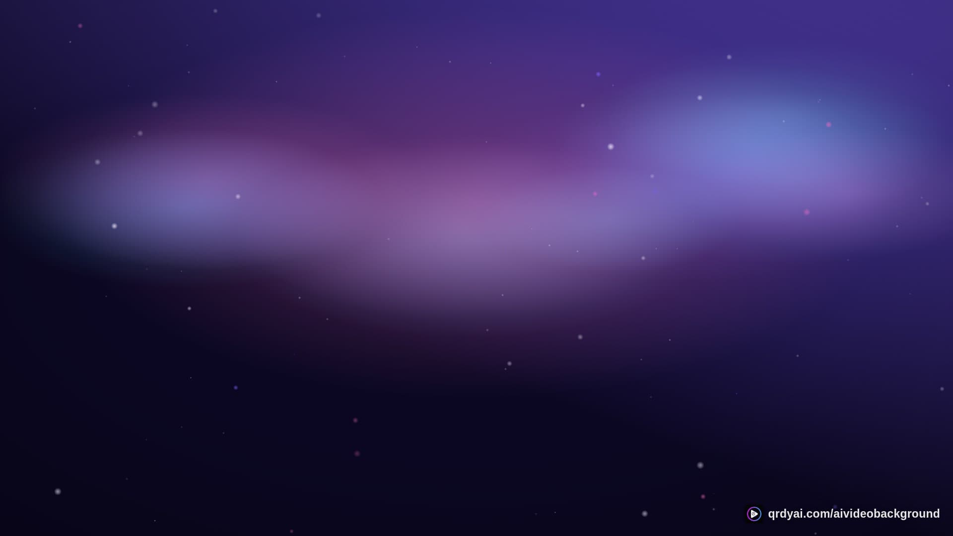 cosmos drift landscape loop video background preview