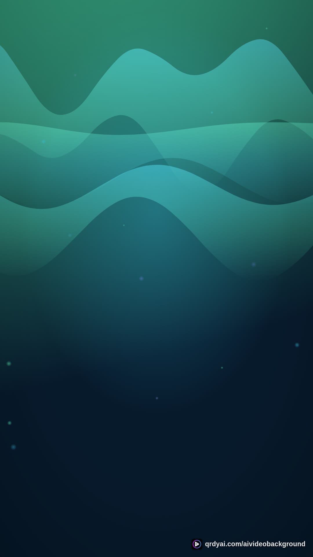 aurora breath portrait loop video background preview