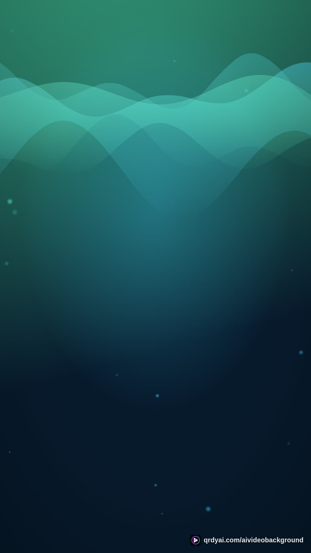 aurora breath portrait loop video background preview