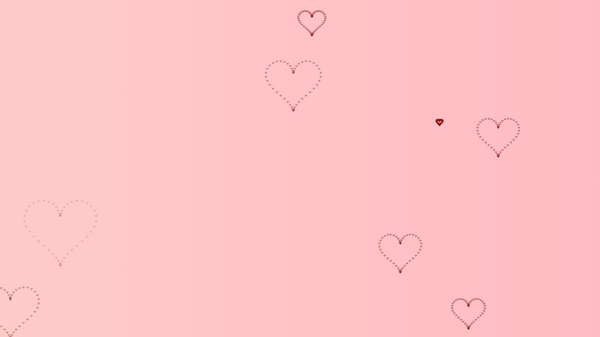 Heart Burst landscape loop video background preview