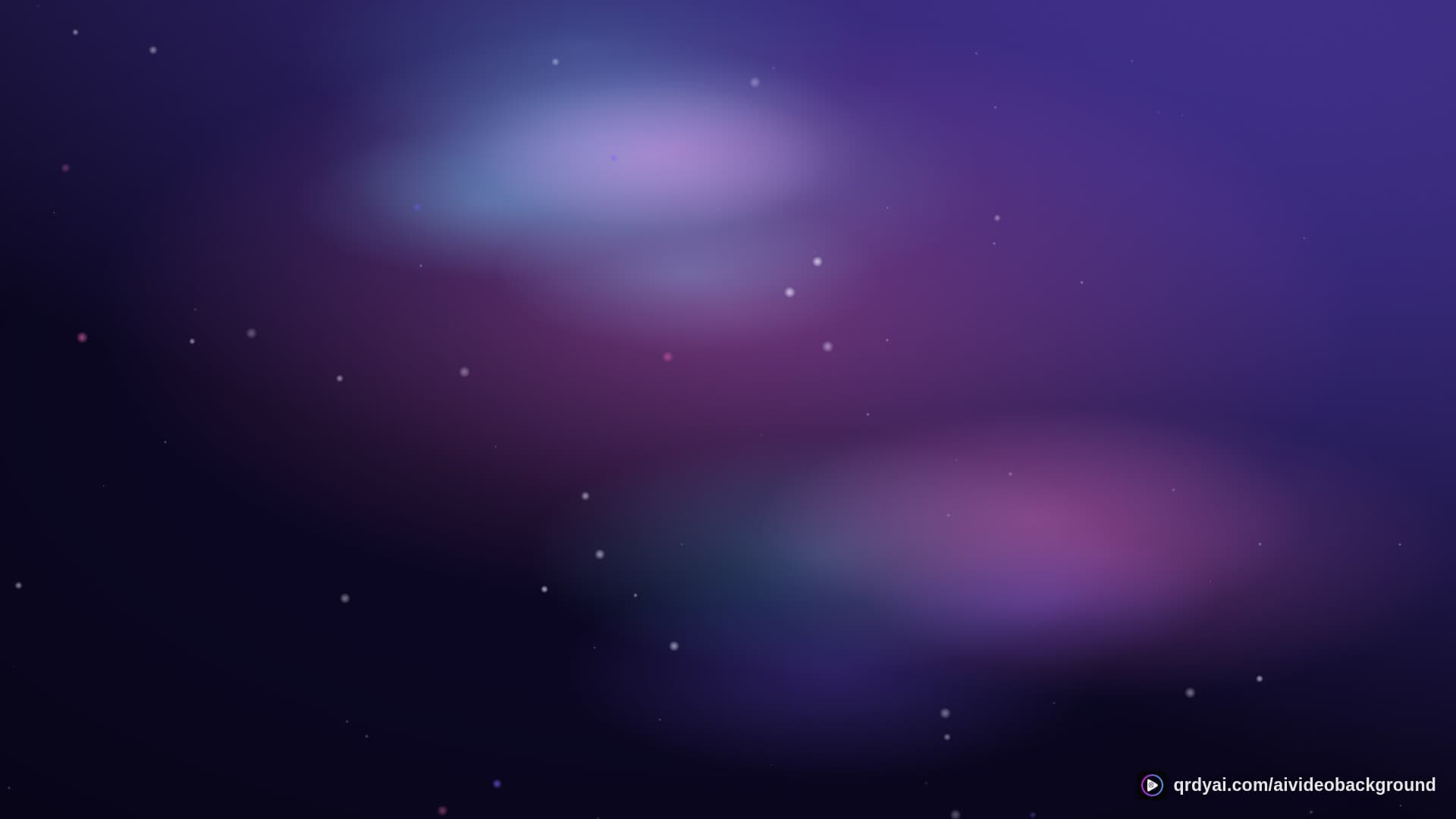 cosmos drift landscape loop video background preview