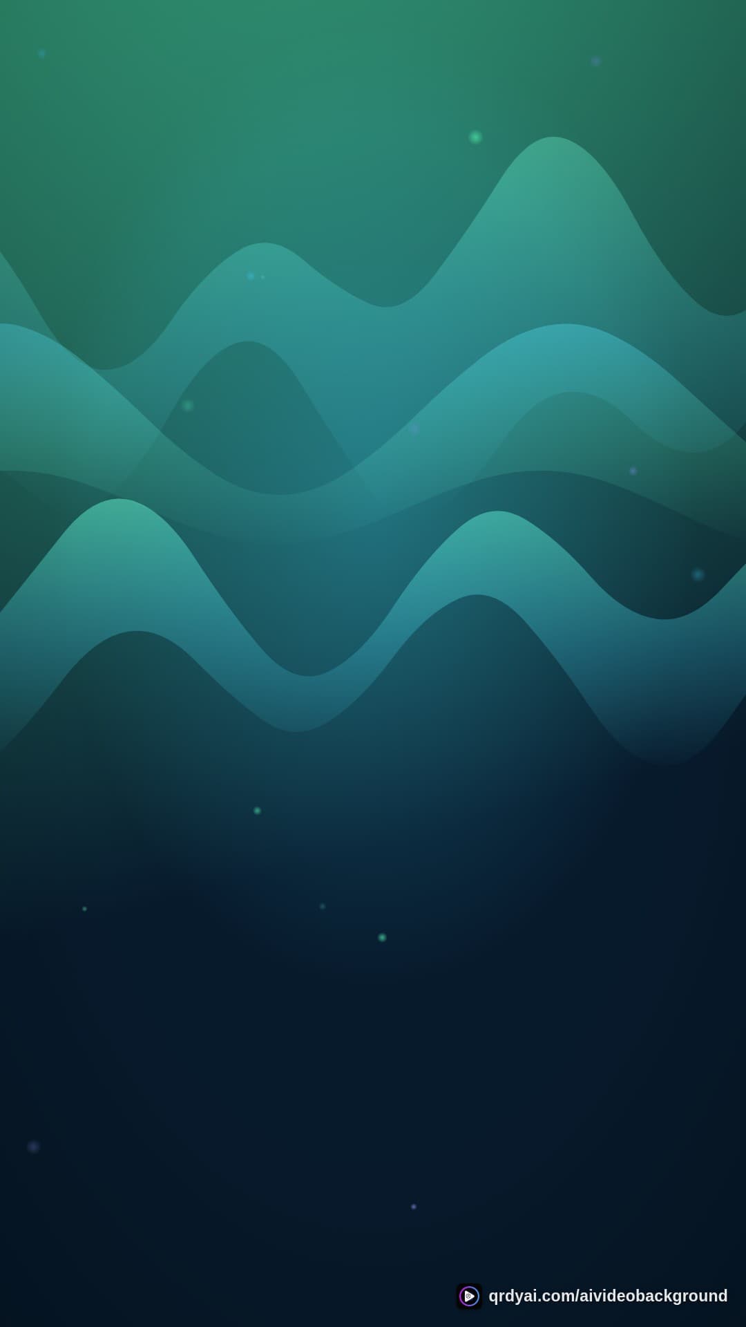 aurora breath portrait loop video background preview