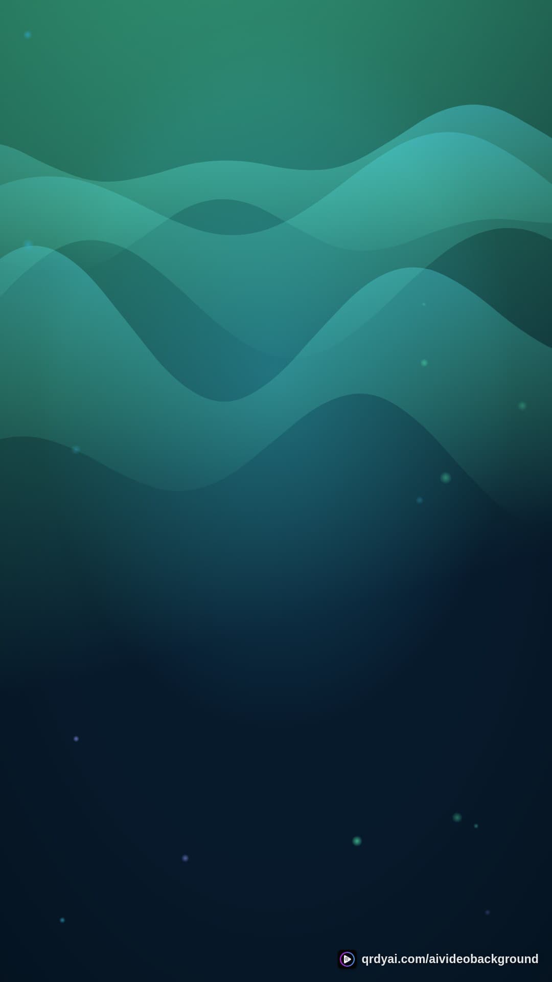 aurora breath portrait loop video background preview
