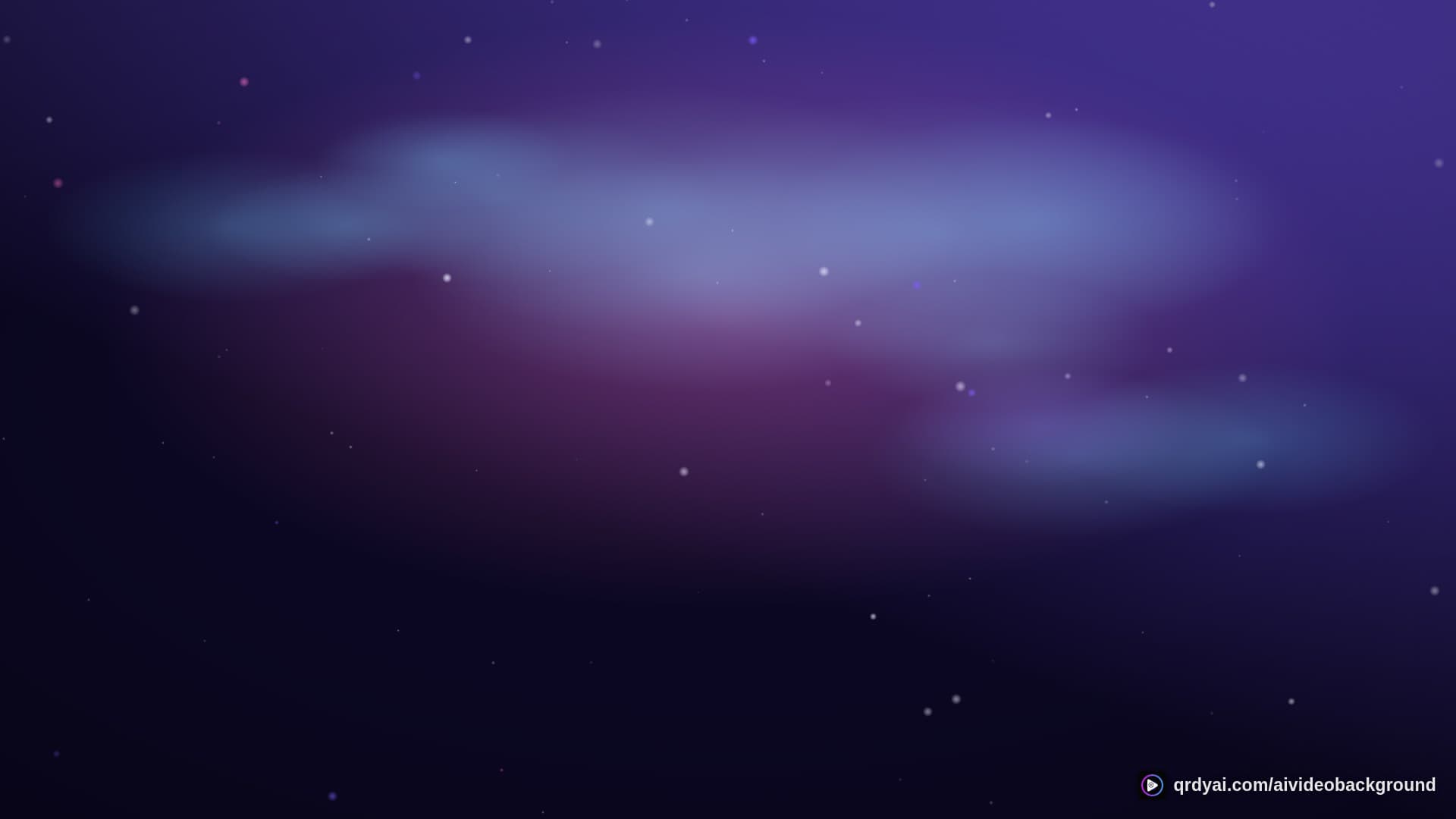 cosmos drift landscape loop video background preview