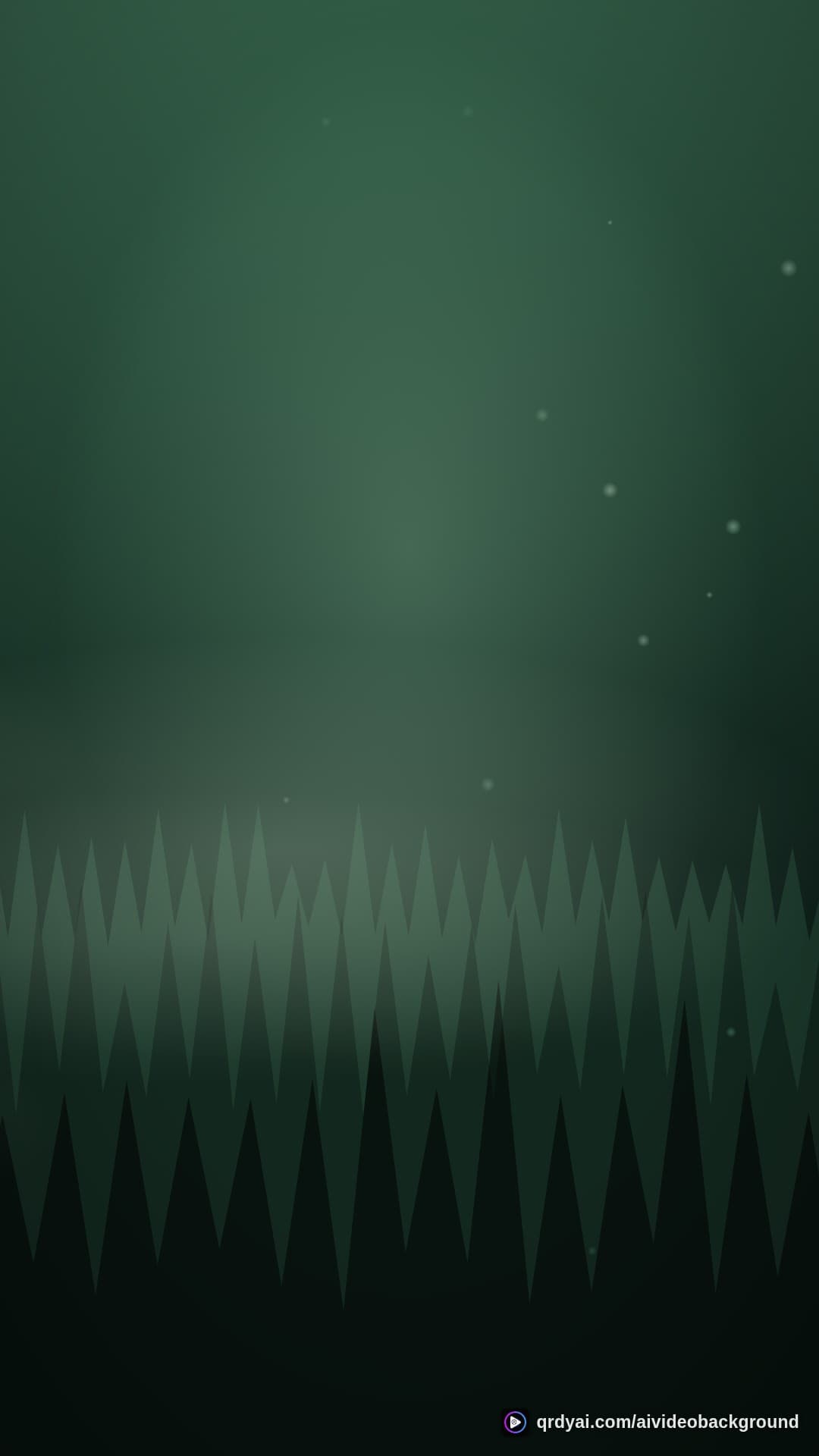 forest mist portrait loop video background preview