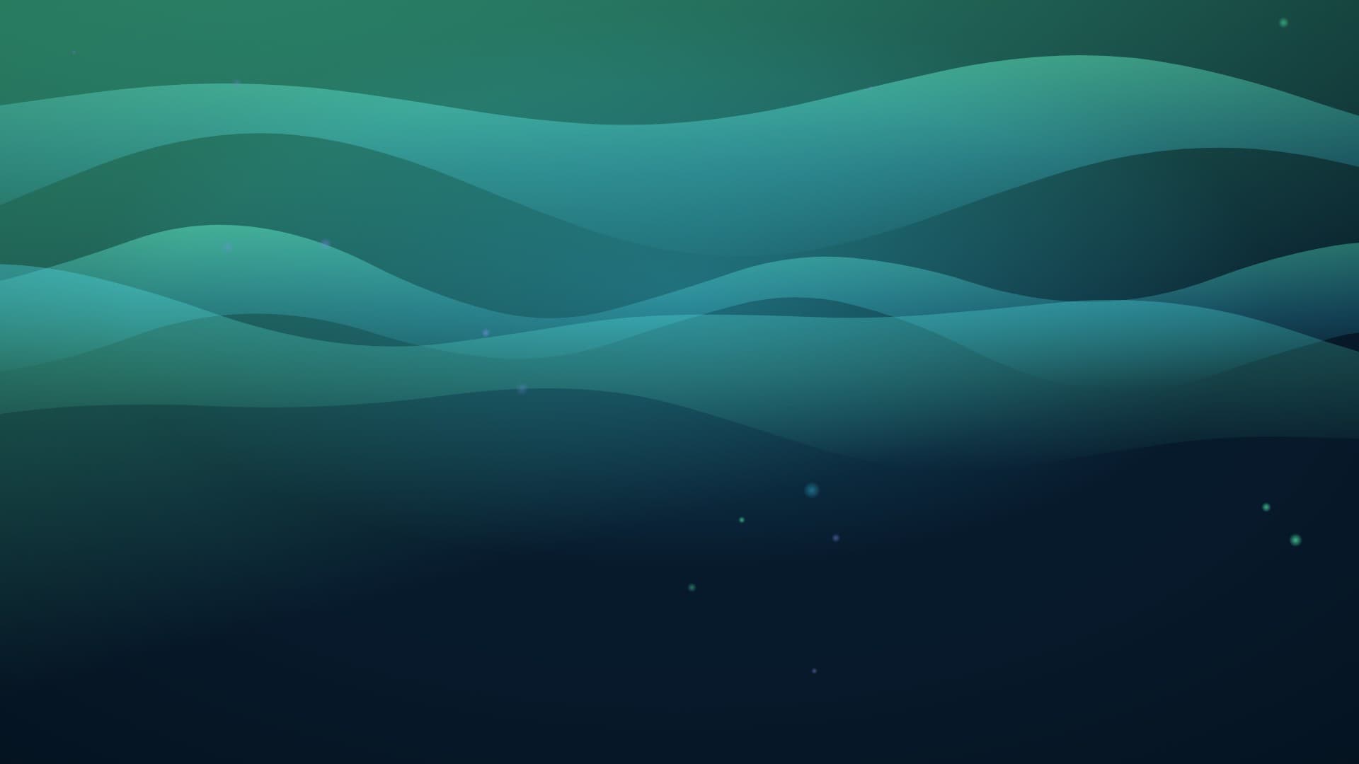 aurora breath landscape loop video background preview