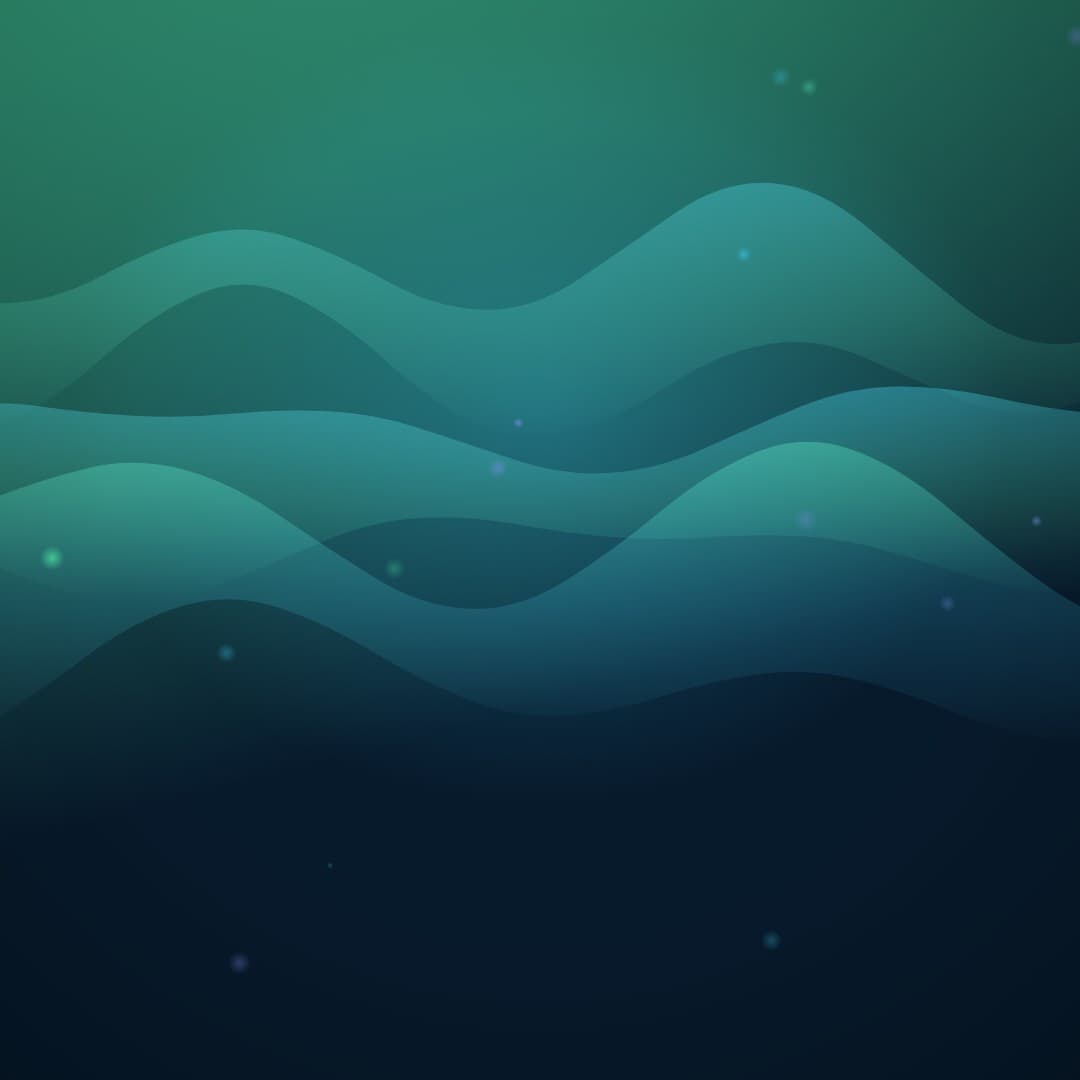 aurora breath square loop video background preview