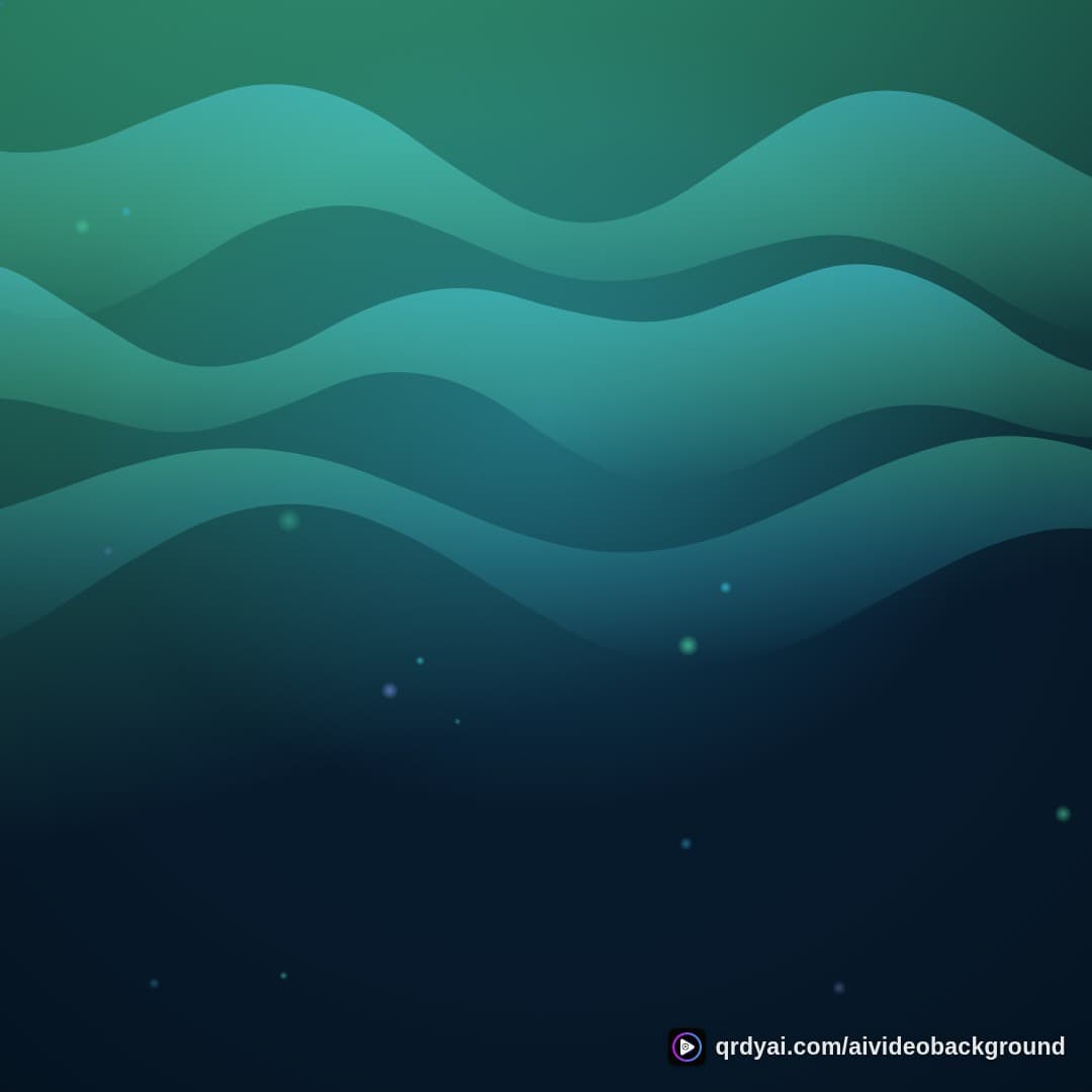 aurora breath square loop video background preview